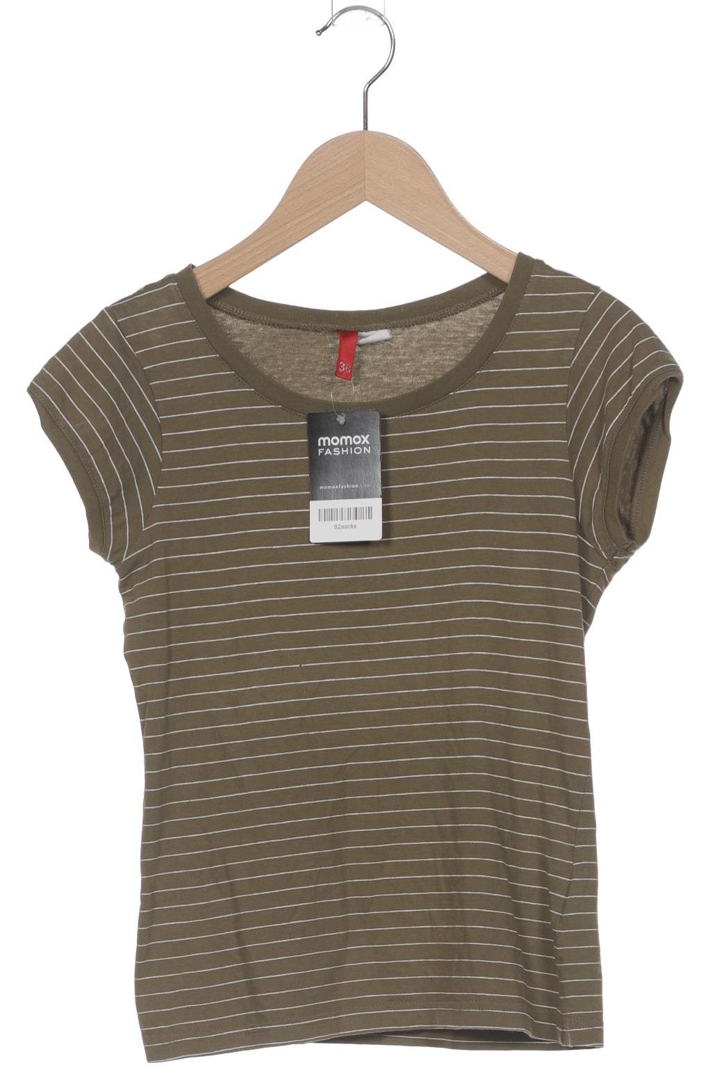 

H&M Damen T-Shirt, grün, Gr. 36
