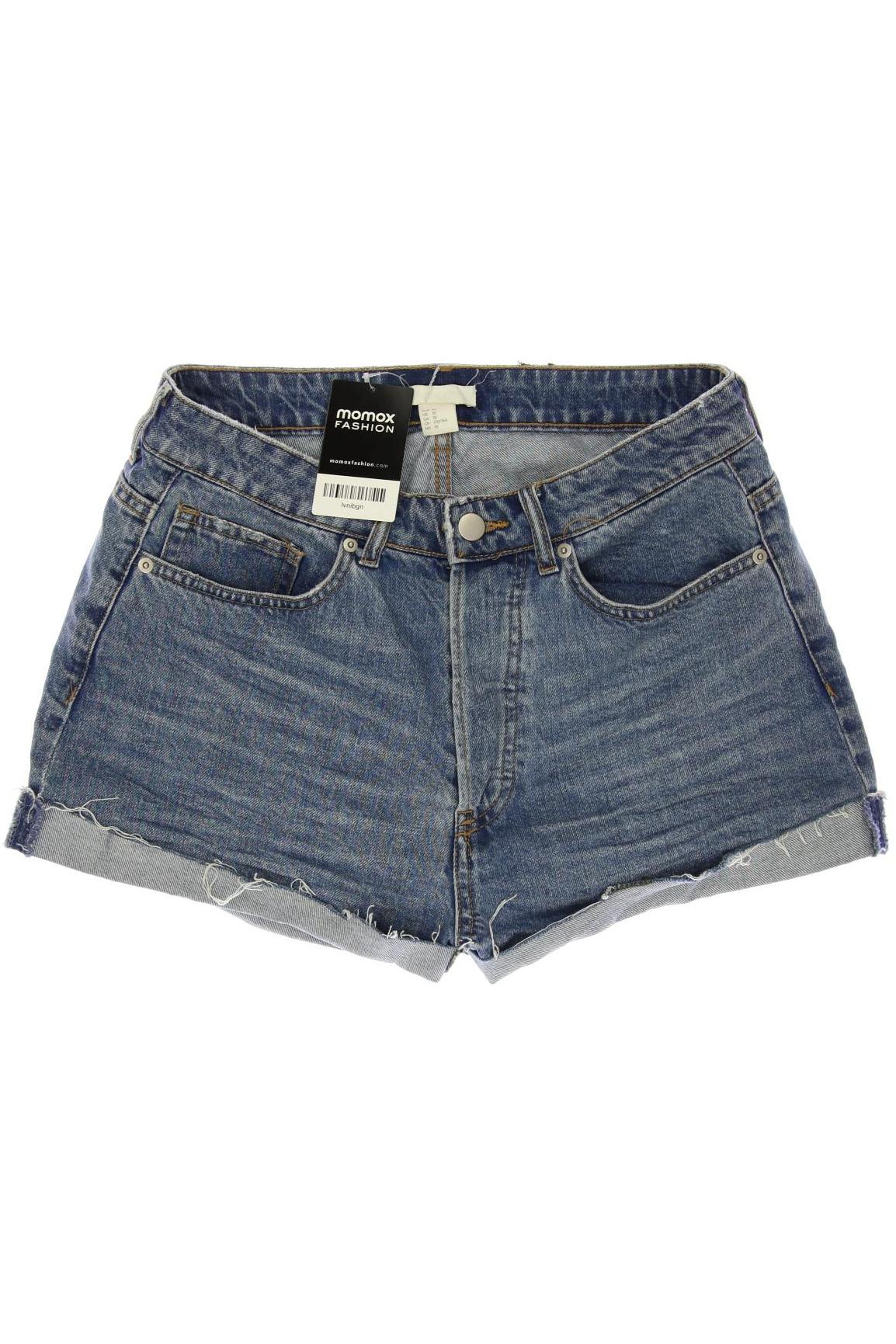 

H&M Damen Shorts, blau, Gr. 40