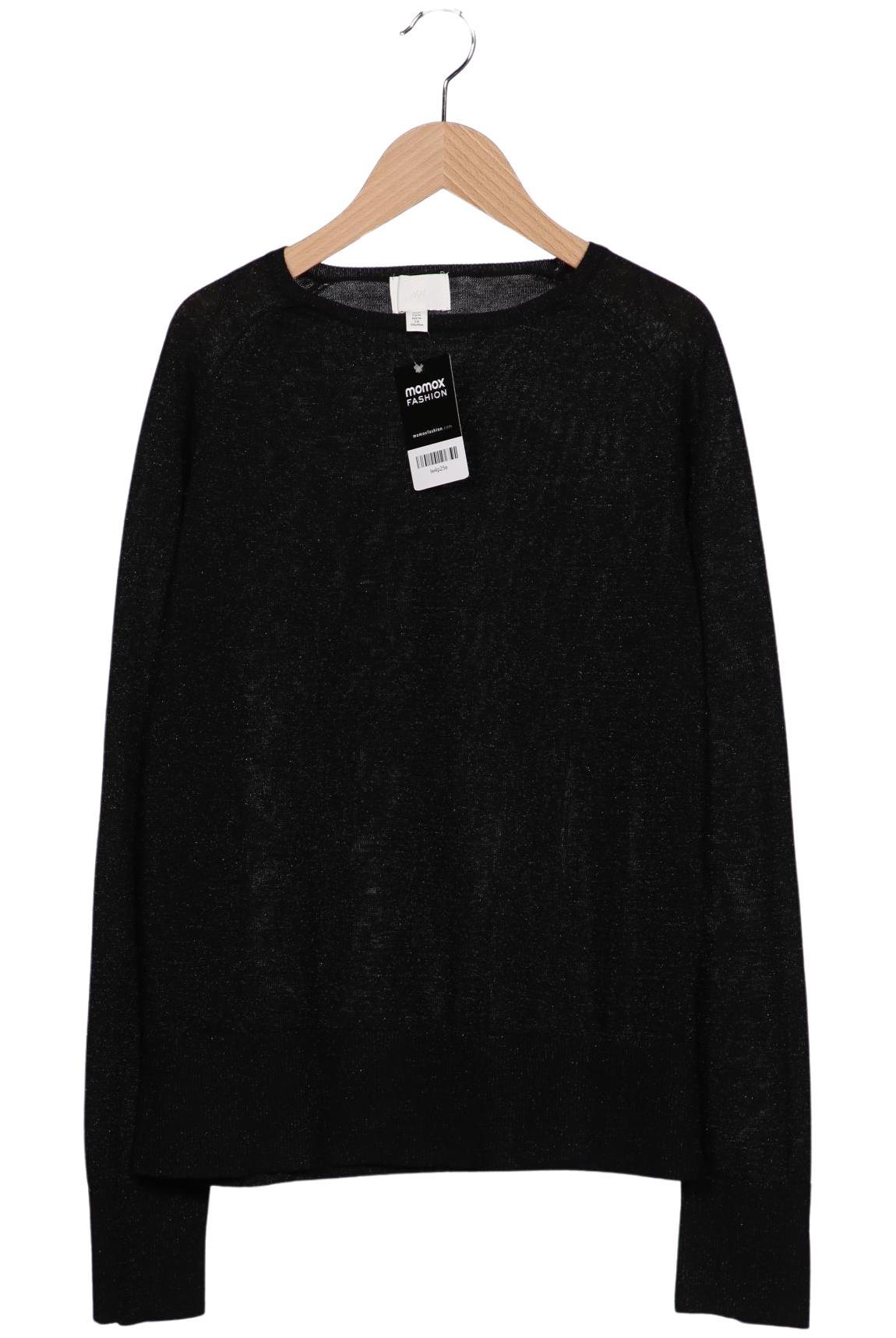 

H&M Damen Pullover, schwarz, Gr. 38