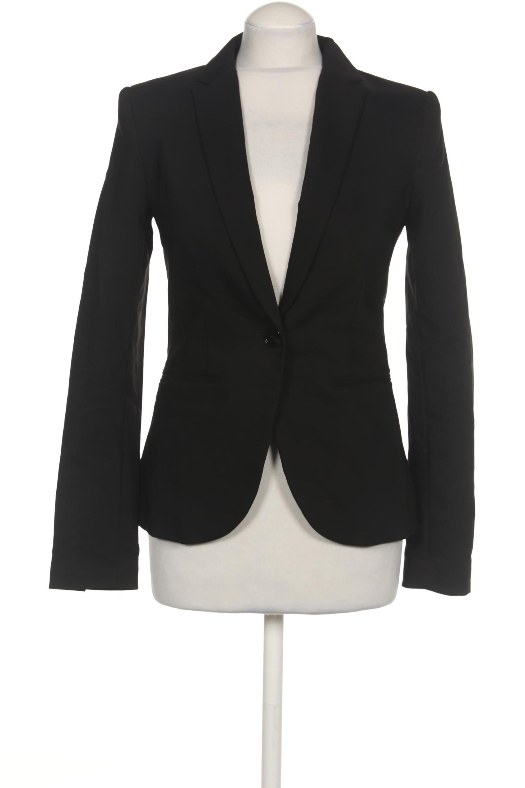 

H&M Damen Blazer, schwarz, Gr. 36