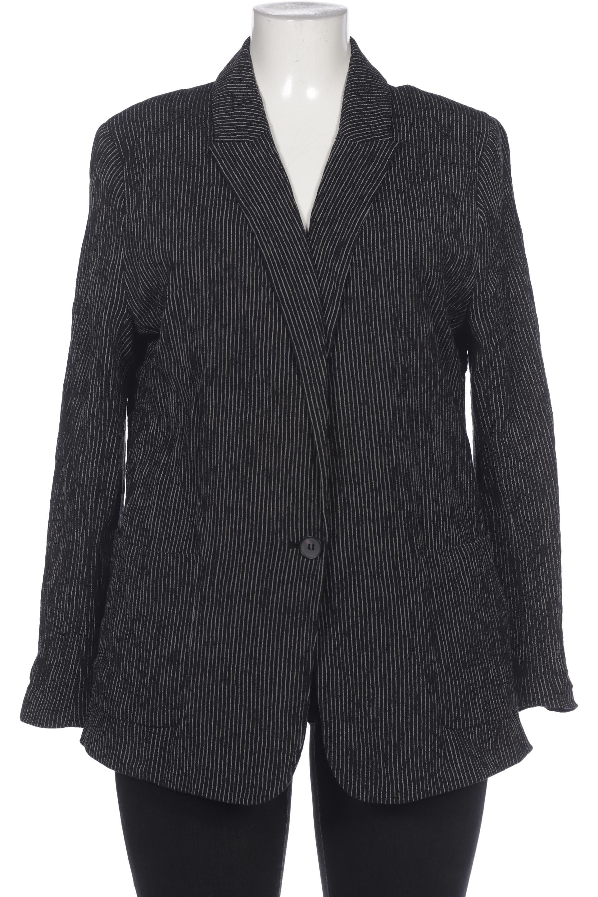 

H&M Damen Blazer, schwarz, Gr. 48