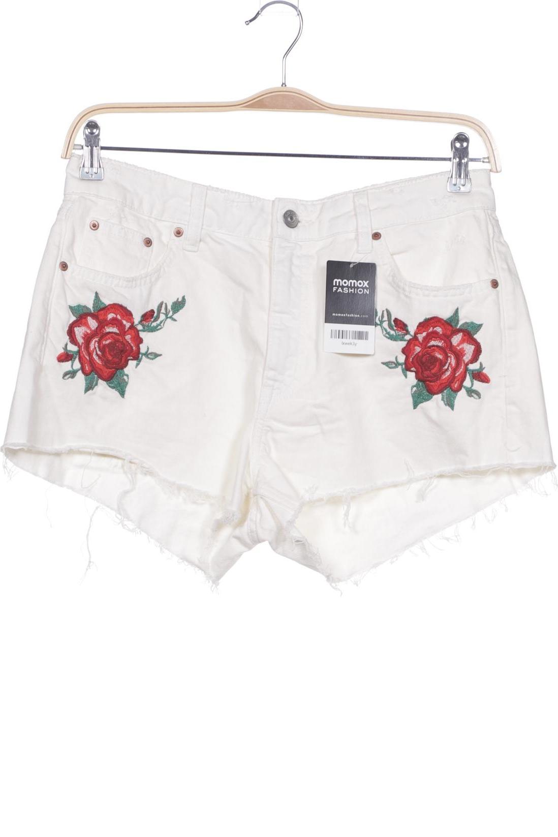 

H&M Damen Shorts, weiß