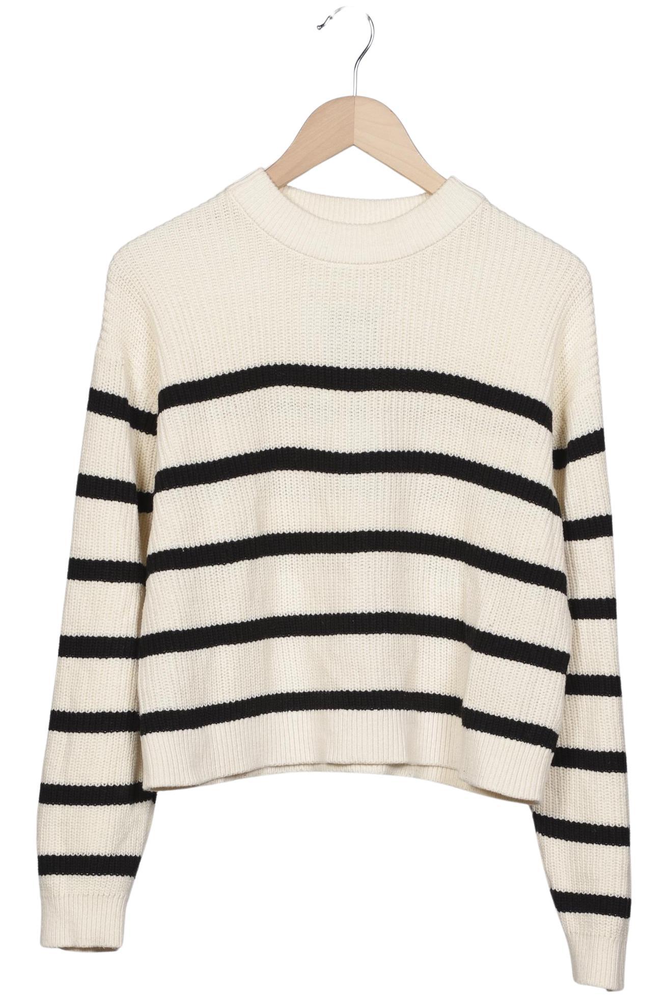 

H&M Damen Pullover, weiß, Gr. 36