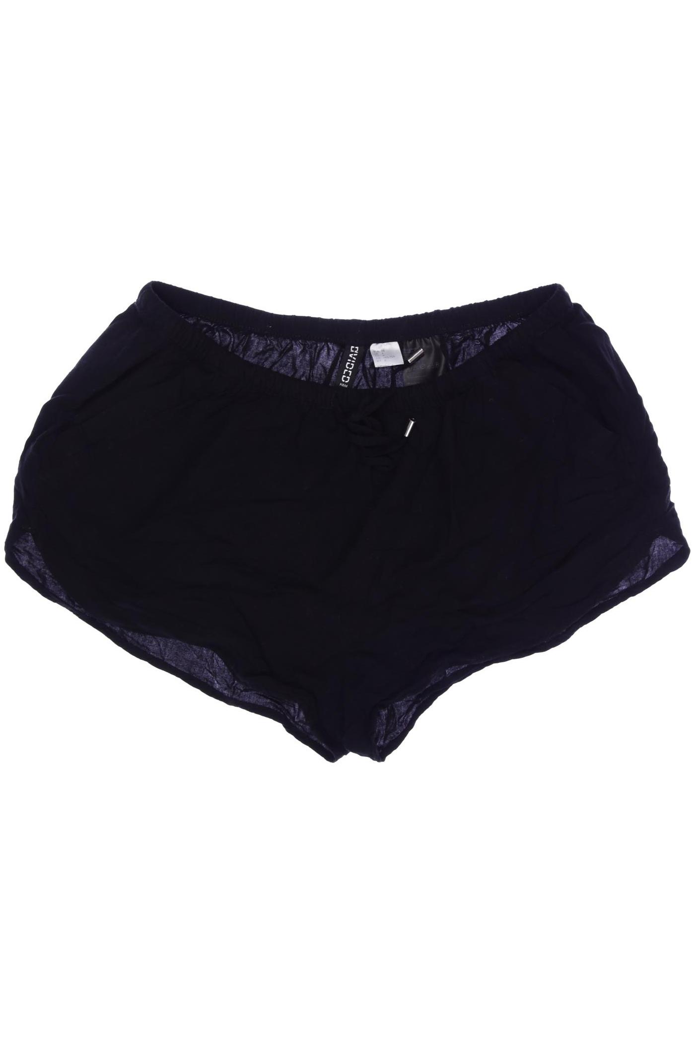 

H&M Damen Shorts, schwarz, Gr. 38