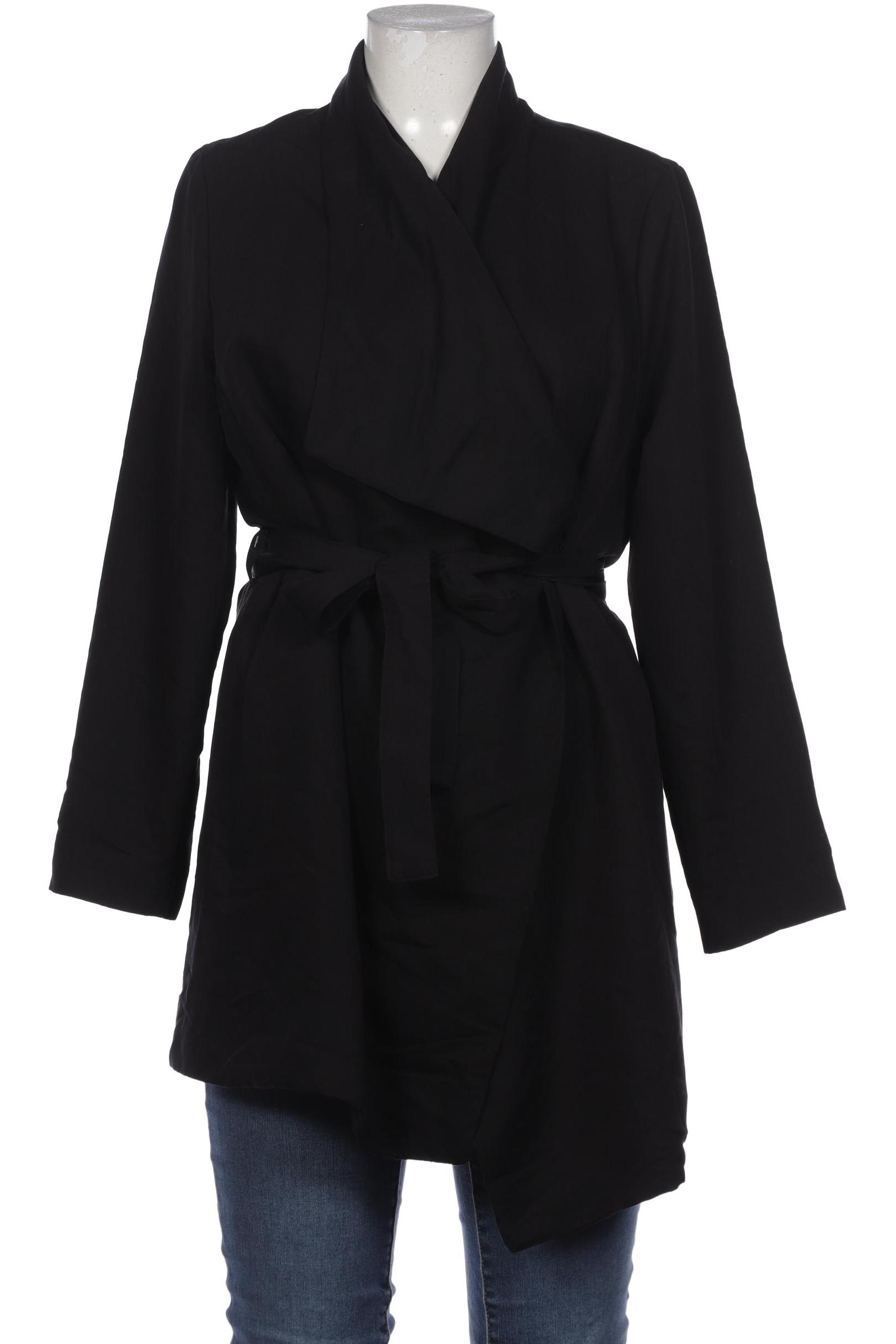 

H&M Damen Mantel, schwarz, Gr. 40