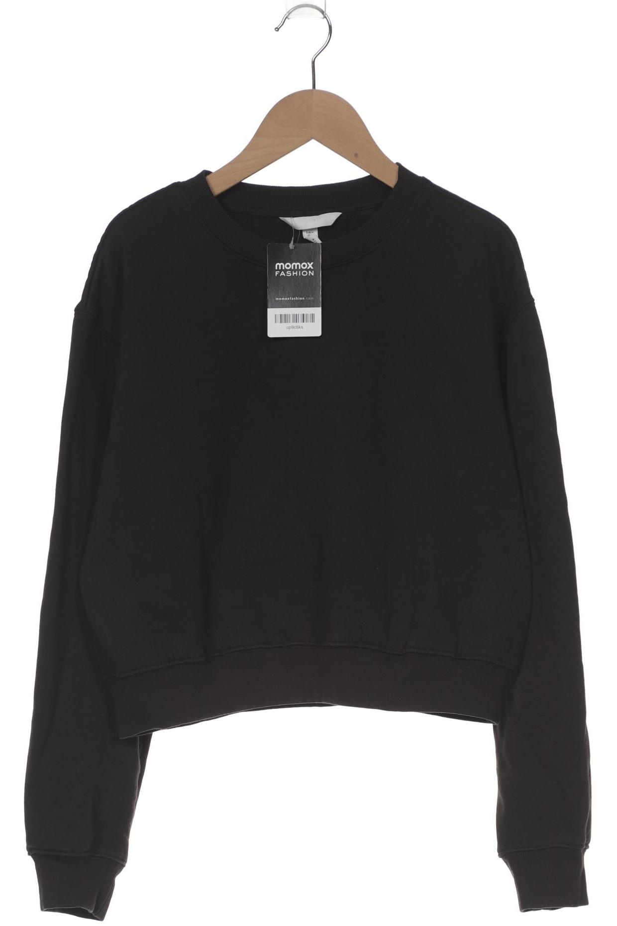

H&M Damen Sweatshirt, schwarz, Gr. 38
