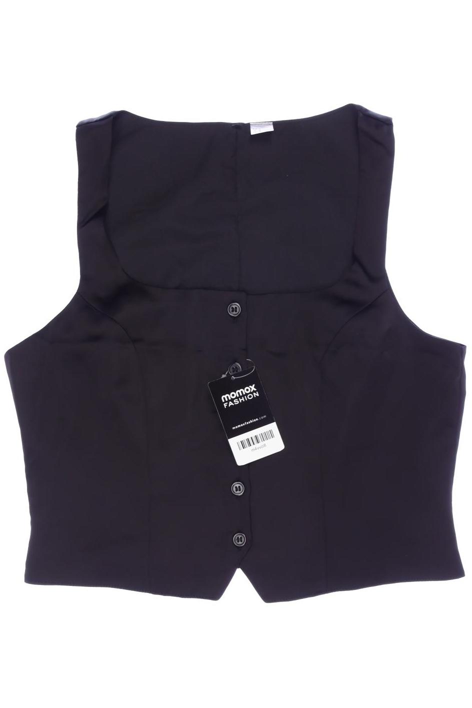 

H&M Damen Weste, schwarz, Gr. 38