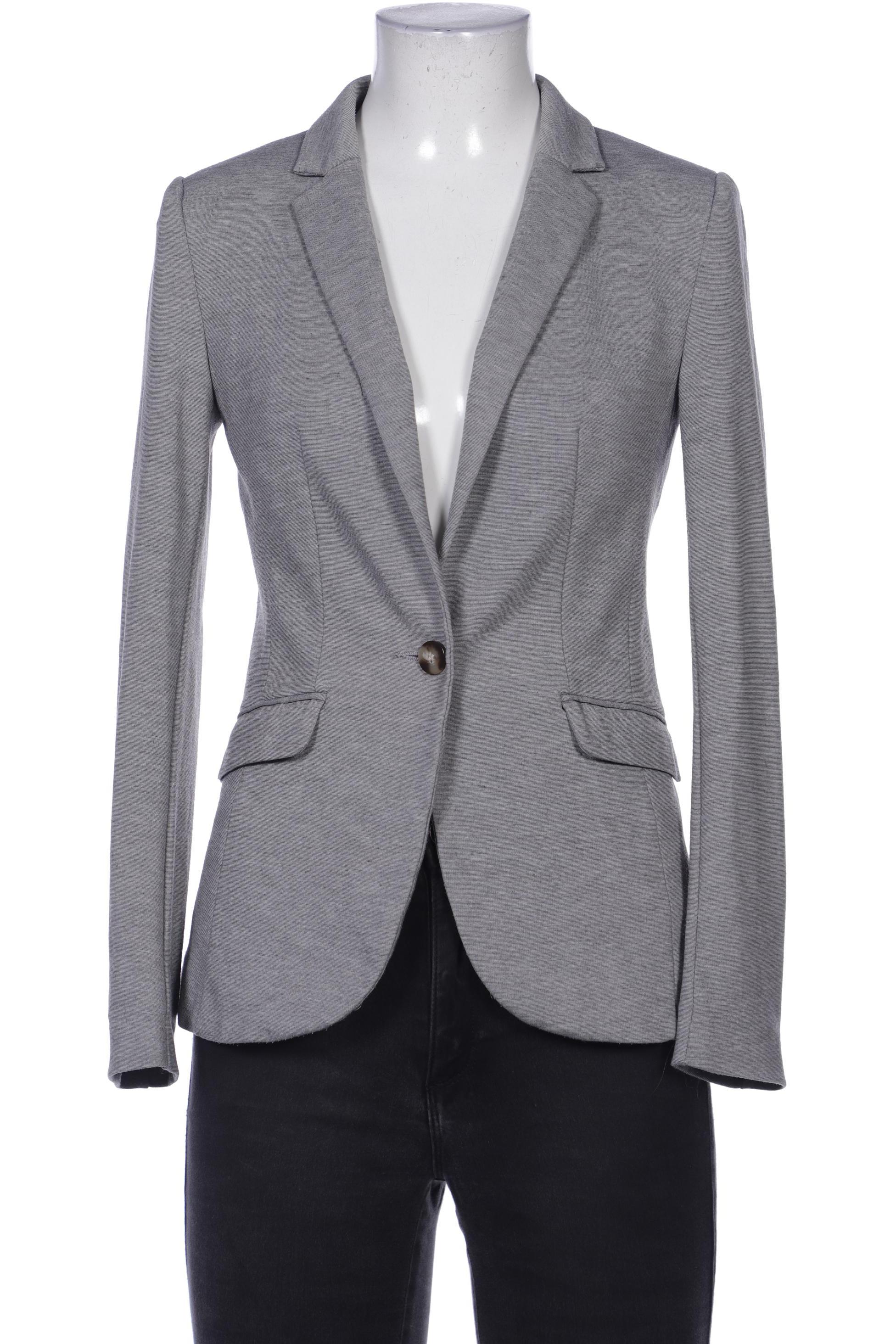 

H&M Damen Blazer, grau, Gr. 34