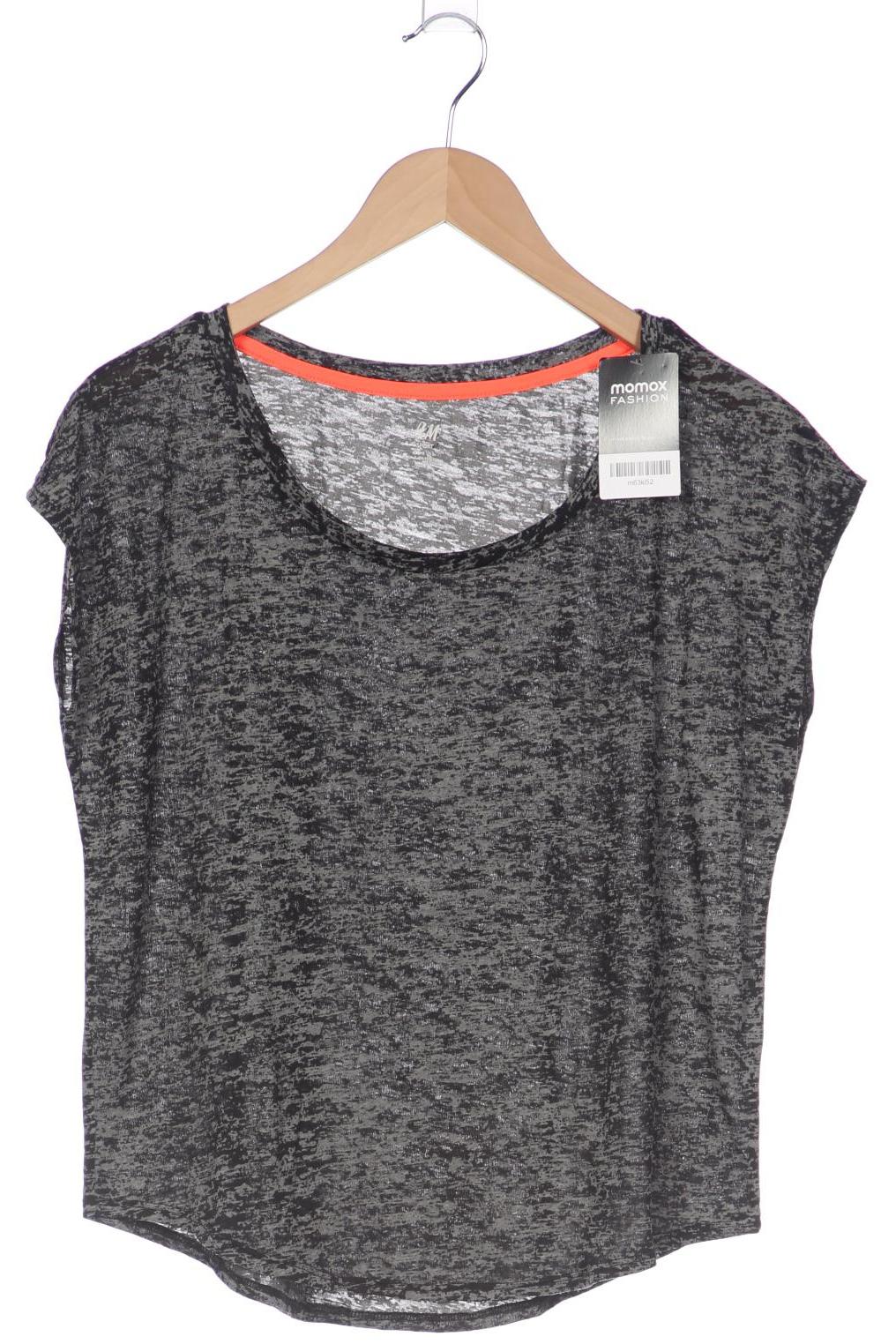 

H&M Damen T-Shirt, grau, Gr. 36