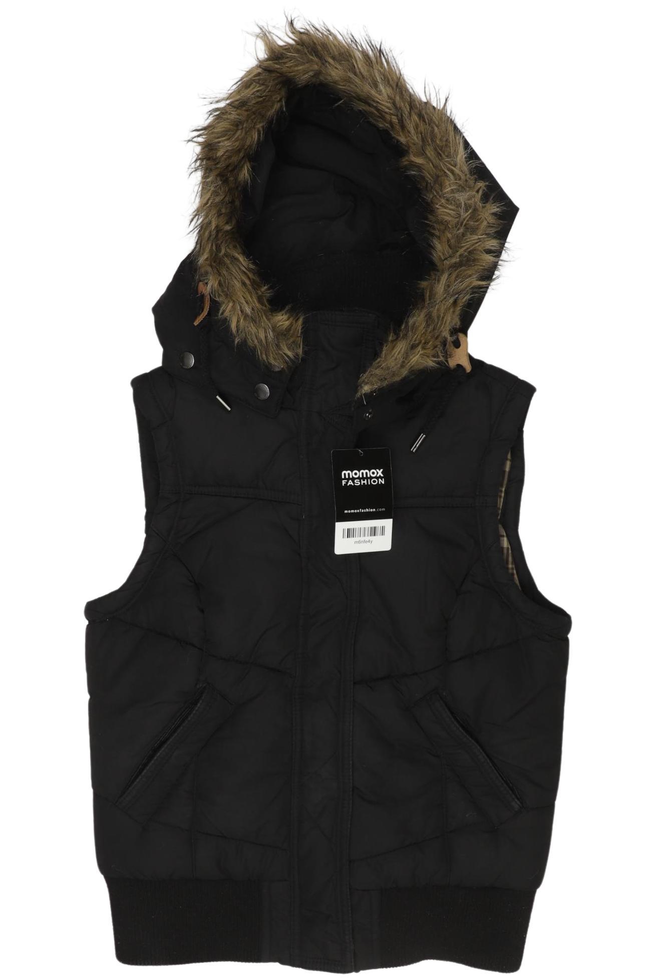 

H&M Damen Weste, schwarz, Gr. 34