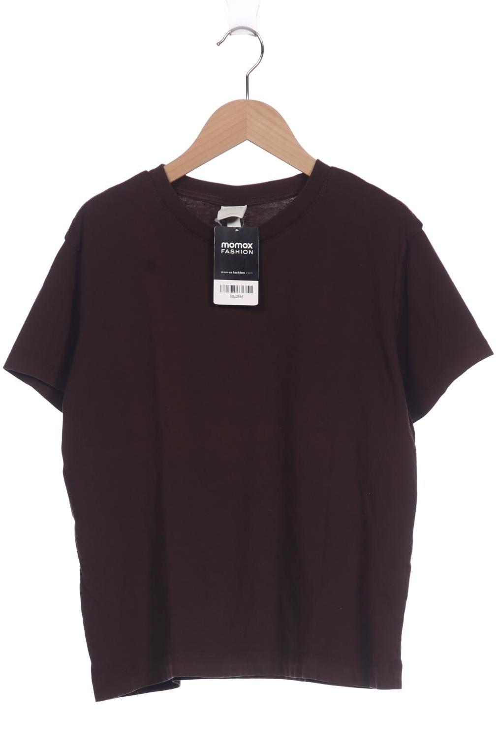 

H&M Damen T-Shirt, braun, Gr. 38