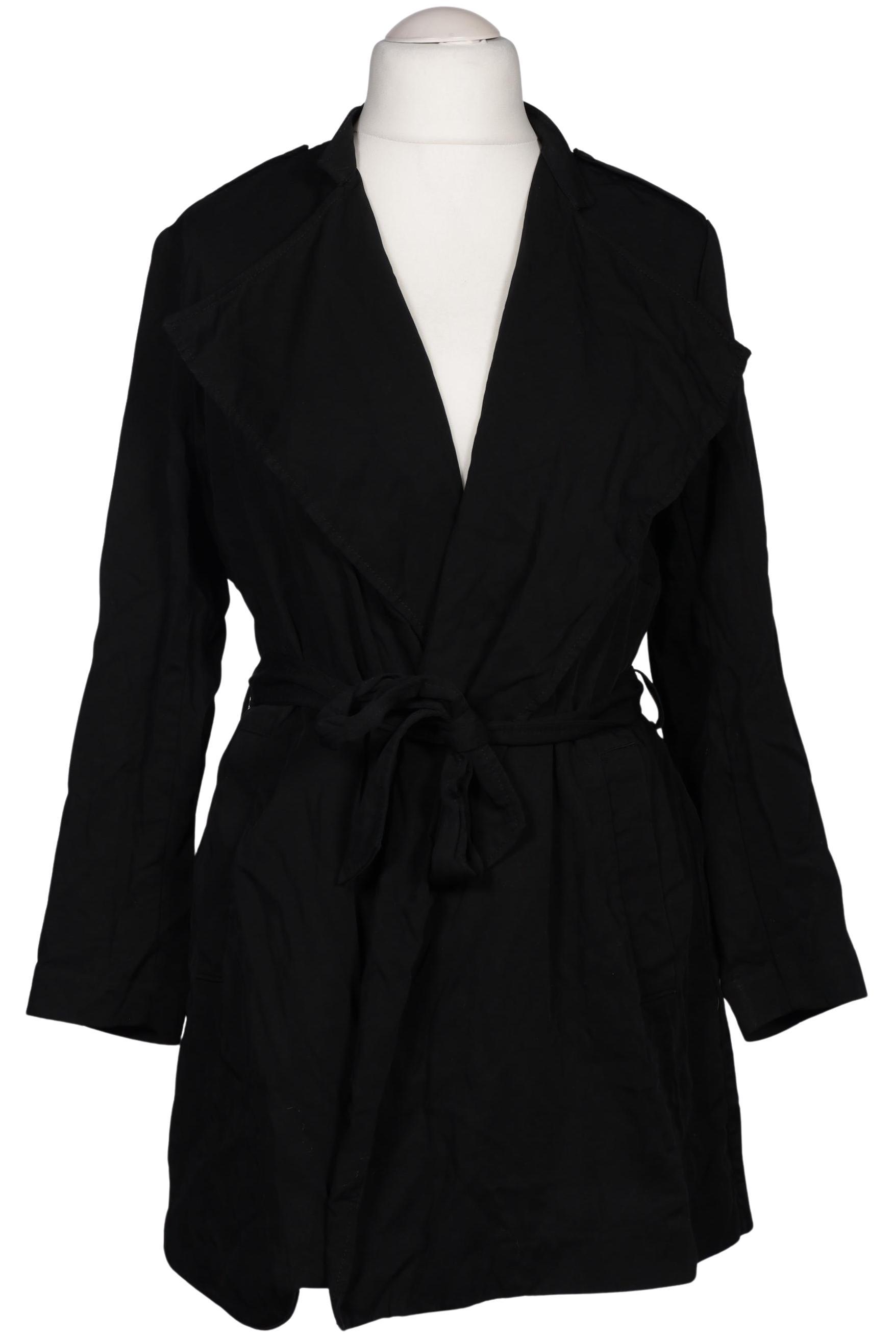 

H&M Damen Mantel, schwarz, Gr. 42