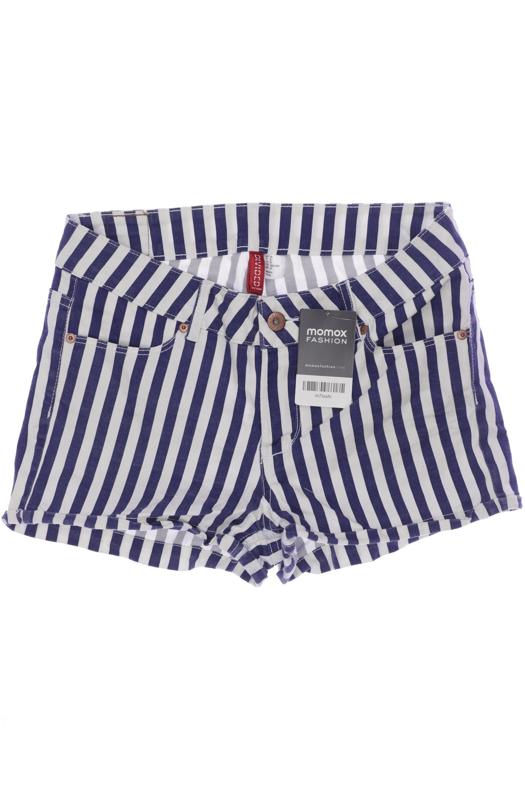 

H&M Damen Shorts, marineblau, Gr. 38