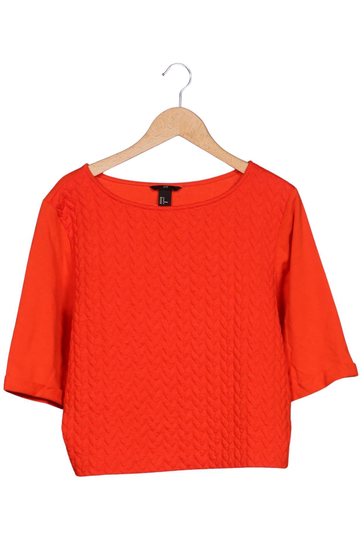 

H&M Damen Pullover, orange, Gr. 38