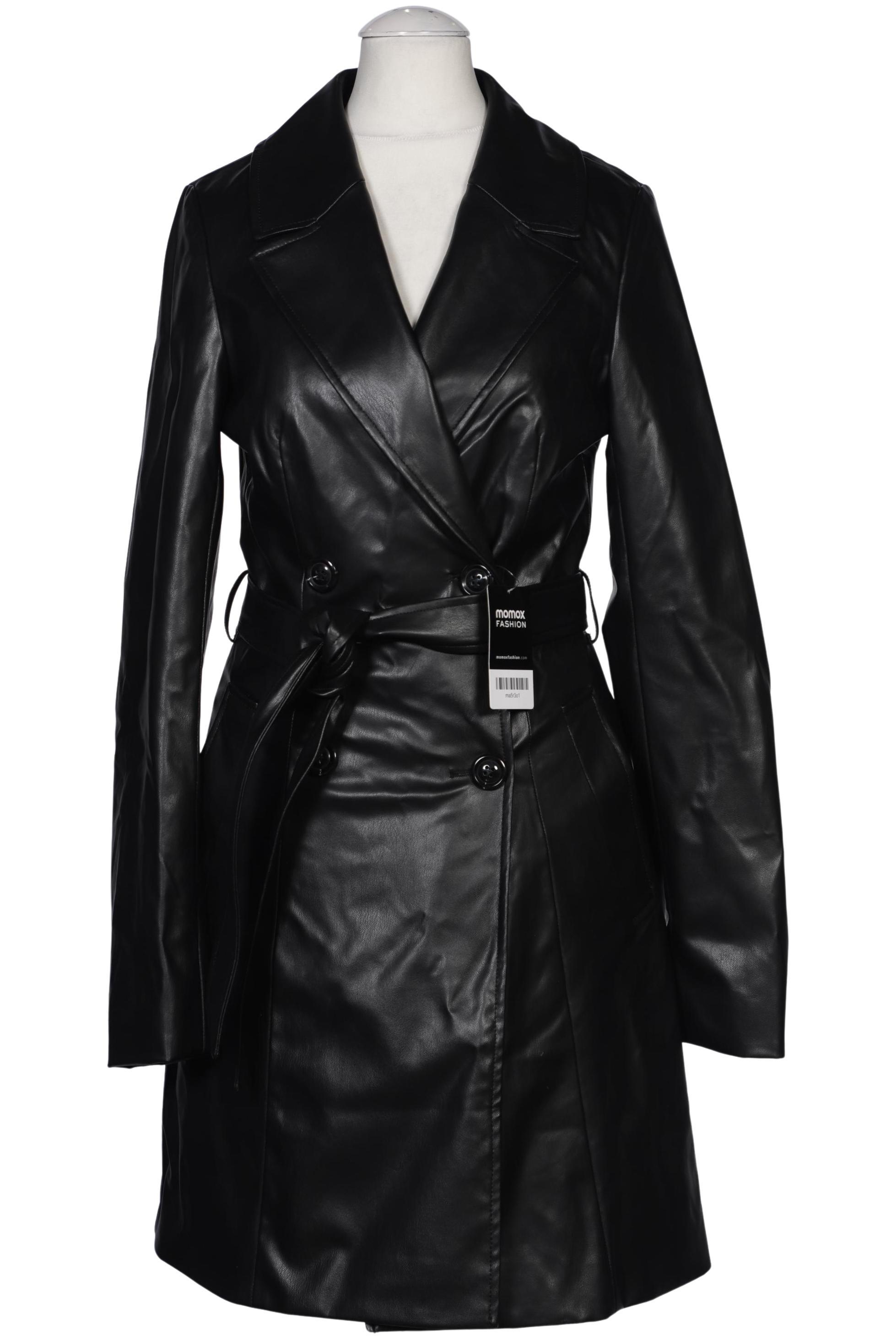 

H&M Damen Mantel, schwarz, Gr. 32