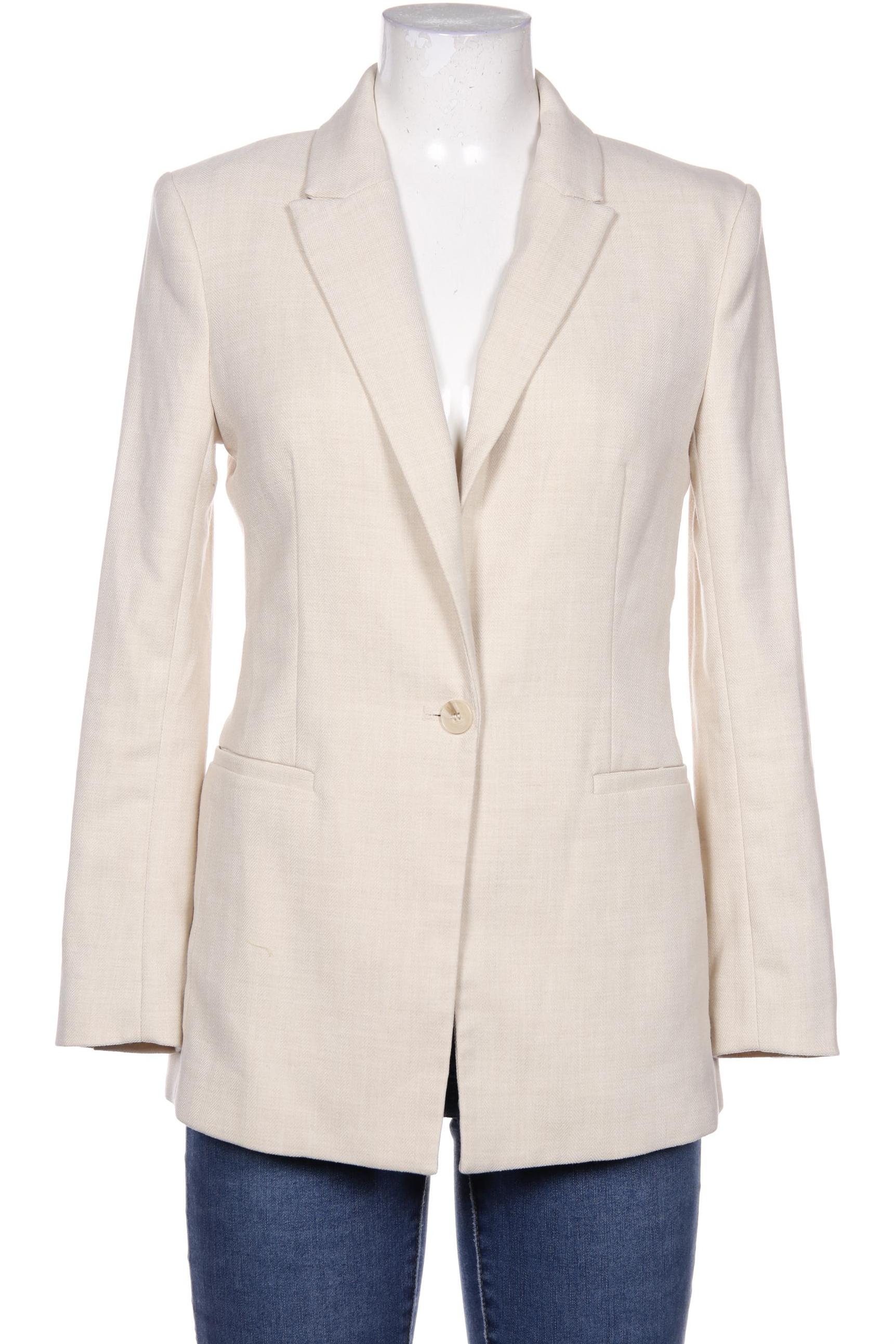 

H&M Damen Blazer, cremeweiß, Gr. 40
