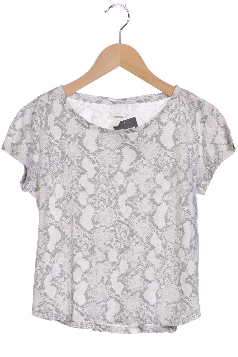 

H&M Damen T-Shirt, grau