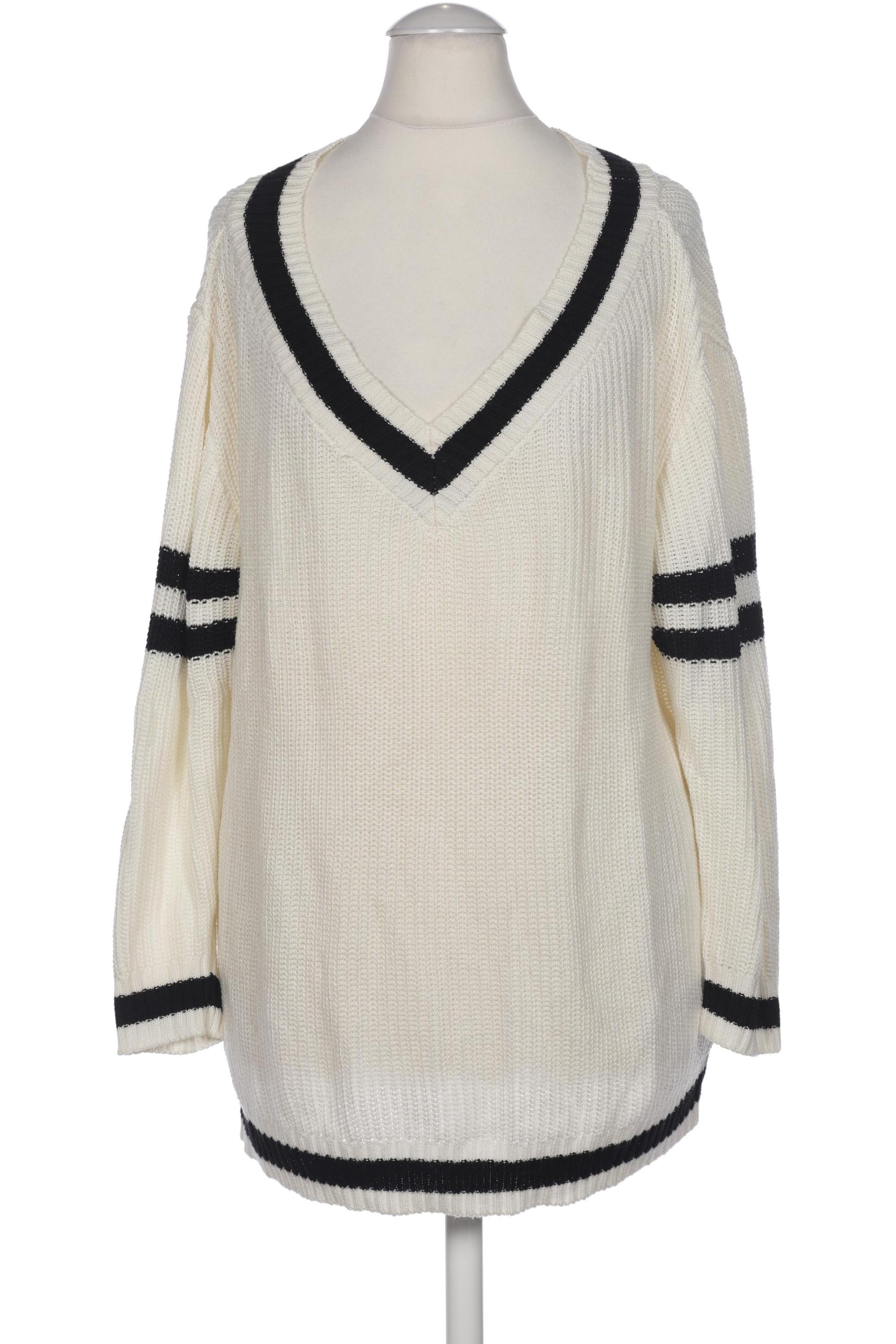 

H&M Damen Pullover, cremeweiß, Gr. 34
