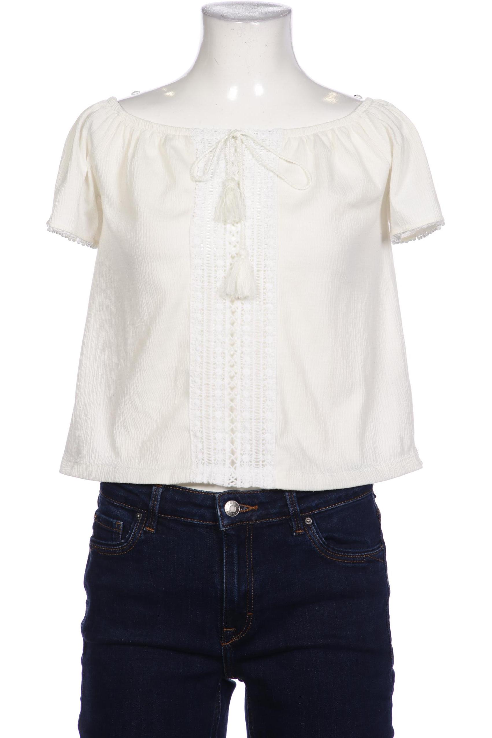 

H&M Damen Bluse, cremeweiß