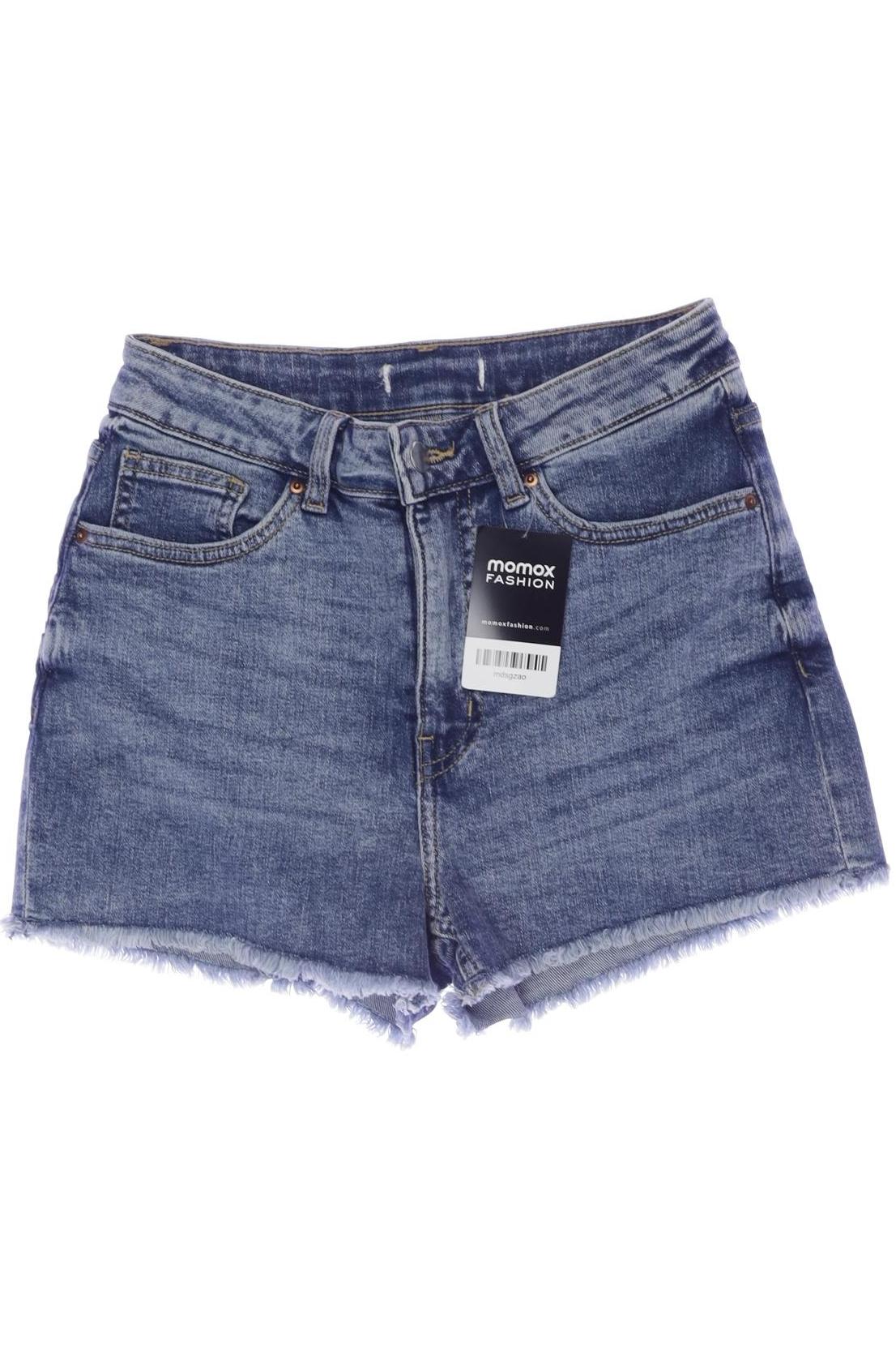 

H&M Damen Shorts, blau, Gr. 26
