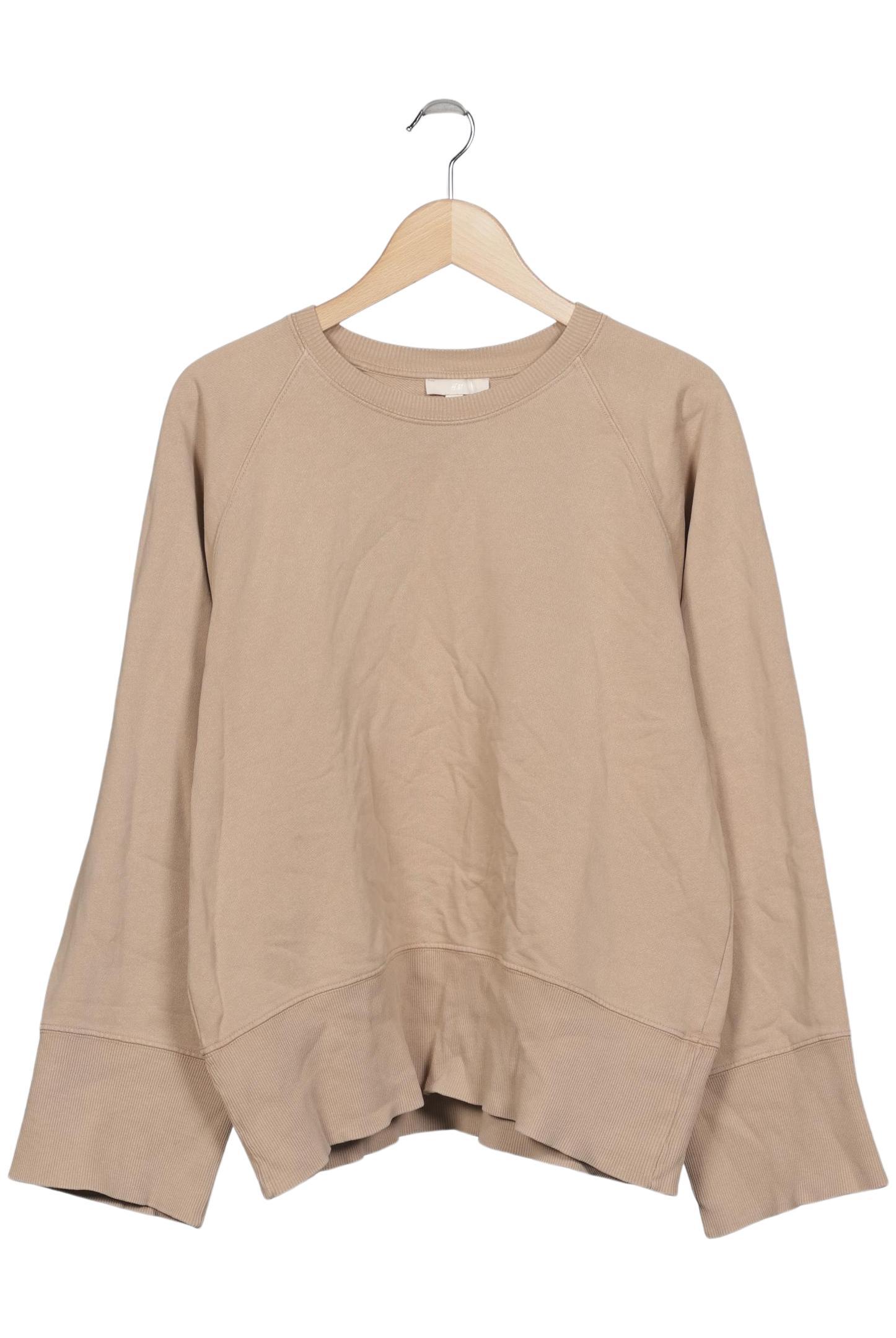 

H&M Damen Sweatshirt, beige, Gr. 36