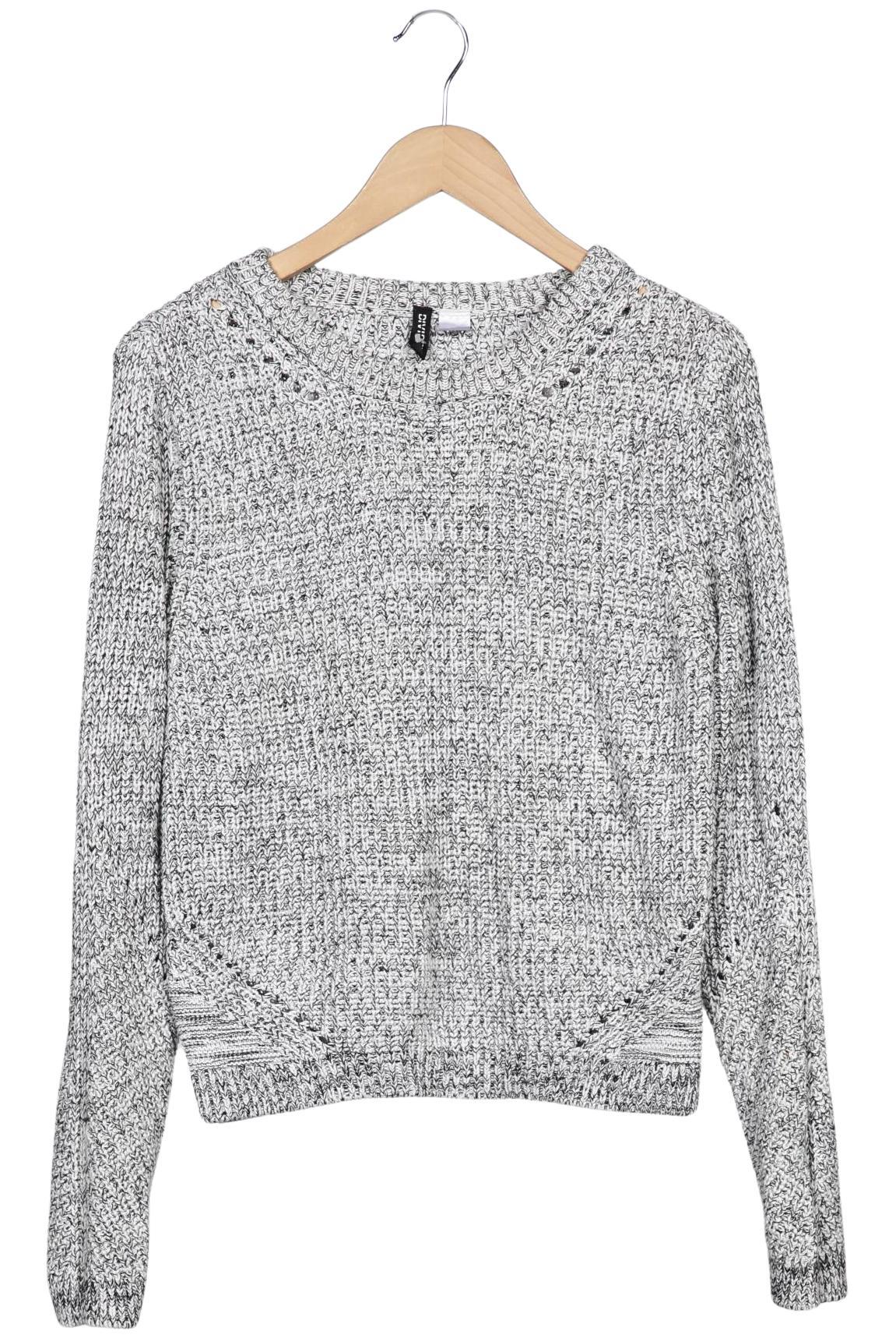 

H&M Damen Pullover, grau, Gr. 38