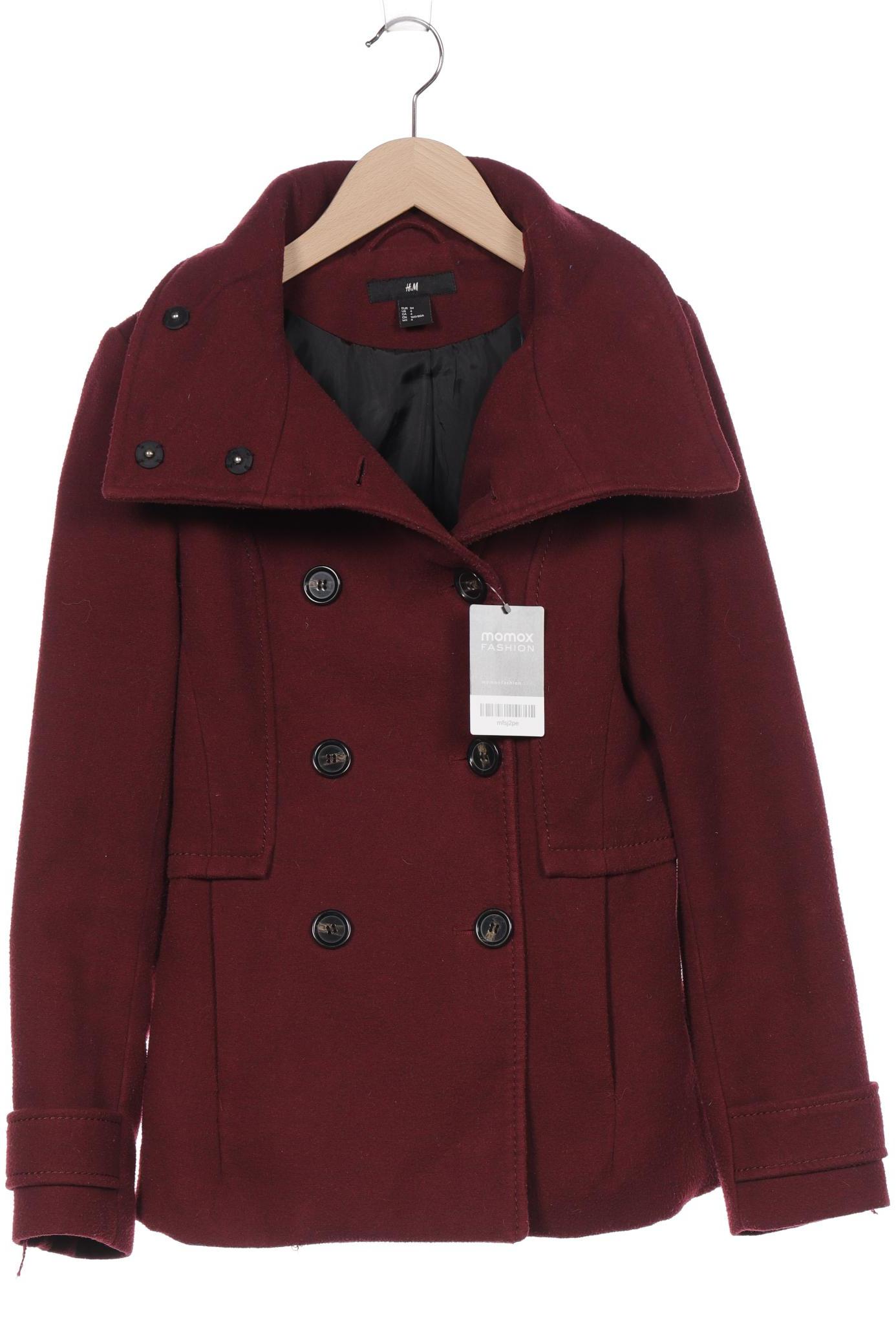 

H&M Damen Mantel, bordeaux