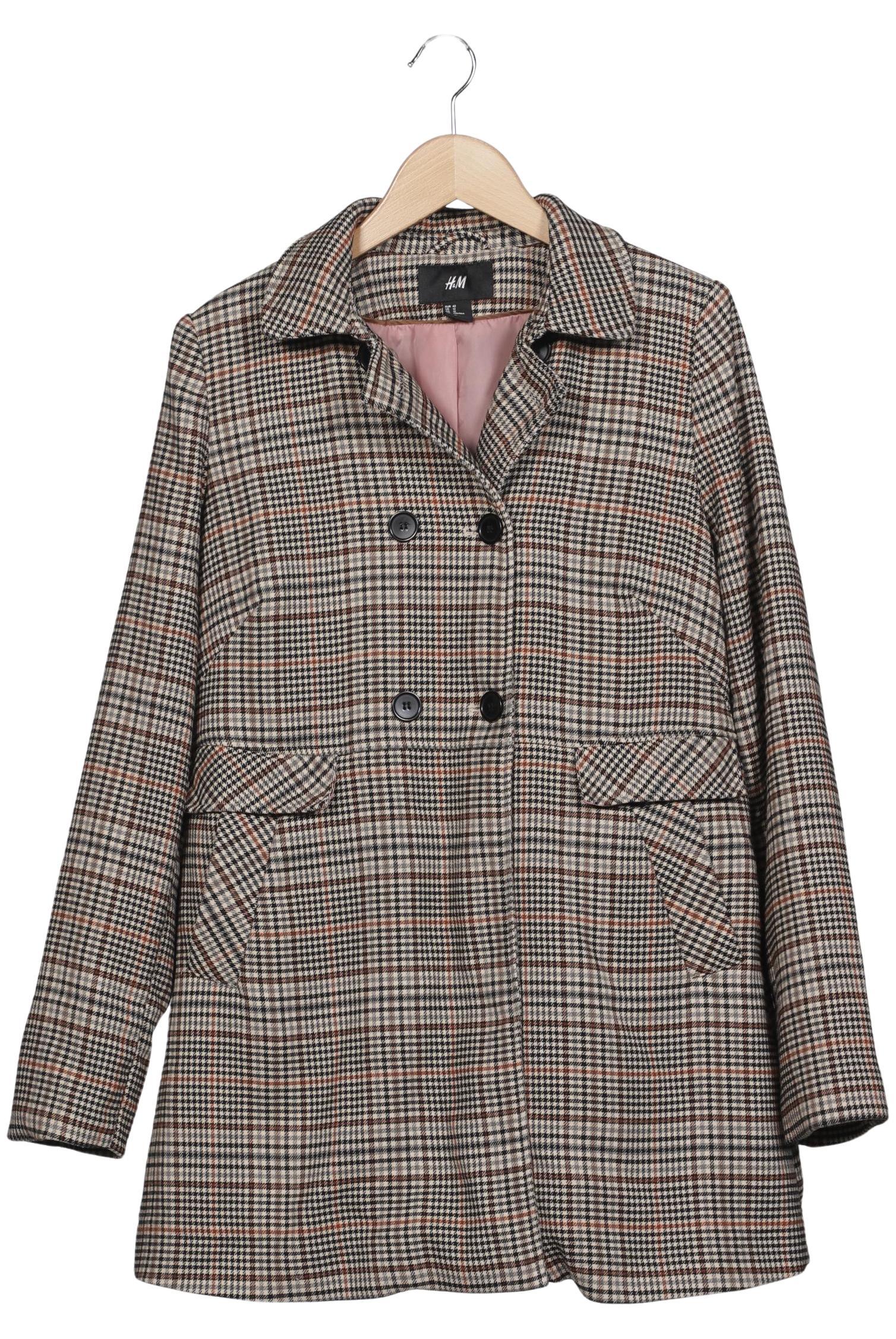 

H&M Damen Mantel, mehrfarbig, Gr. 42