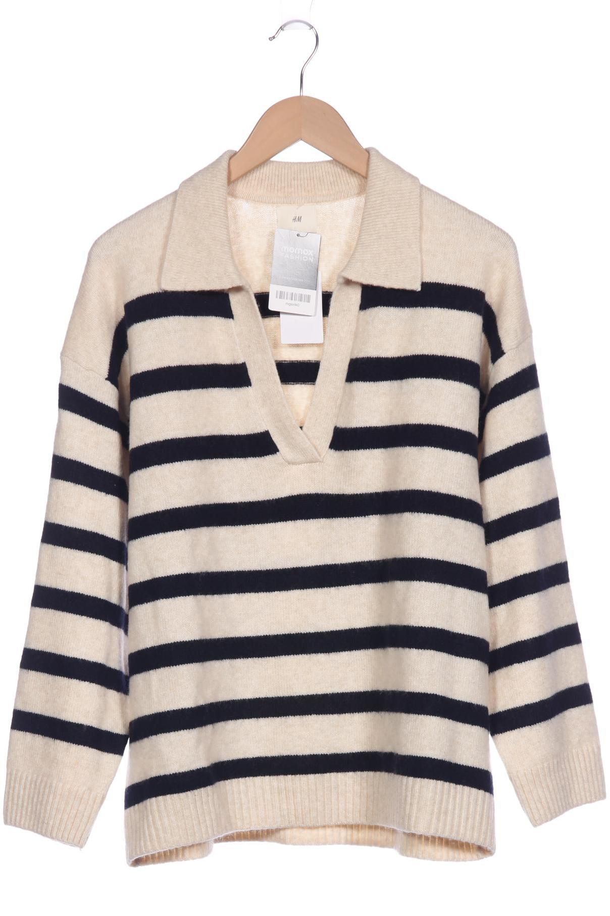 

H&M Damen Pullover, cremeweiß, Gr. 42