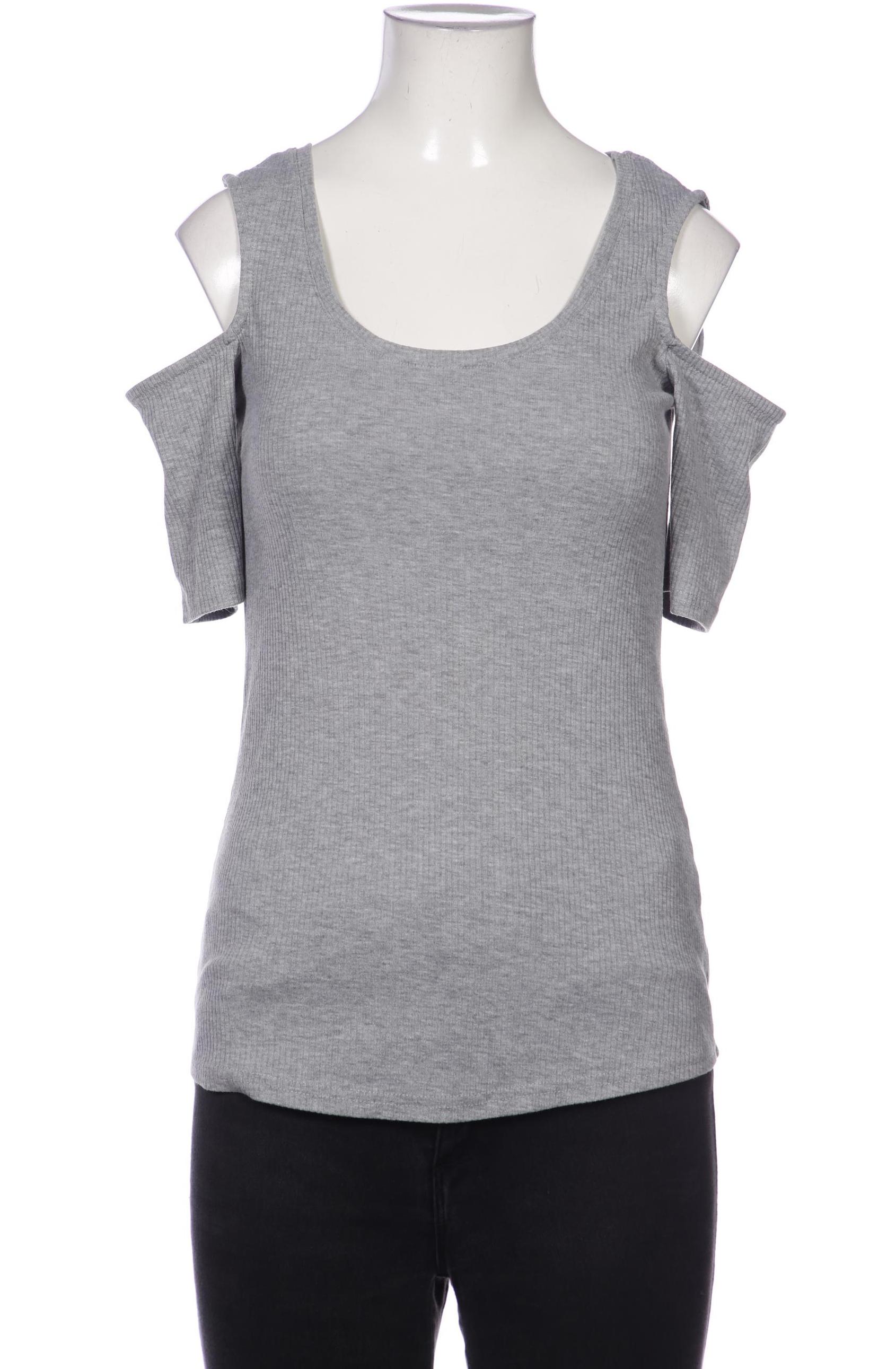 

H&M Damen T-Shirt, grau, Gr. 36