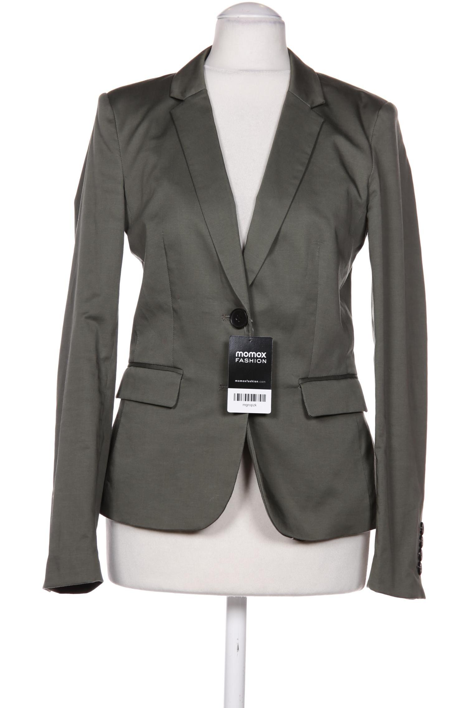 

H&M Damen Blazer, grün, Gr. 34