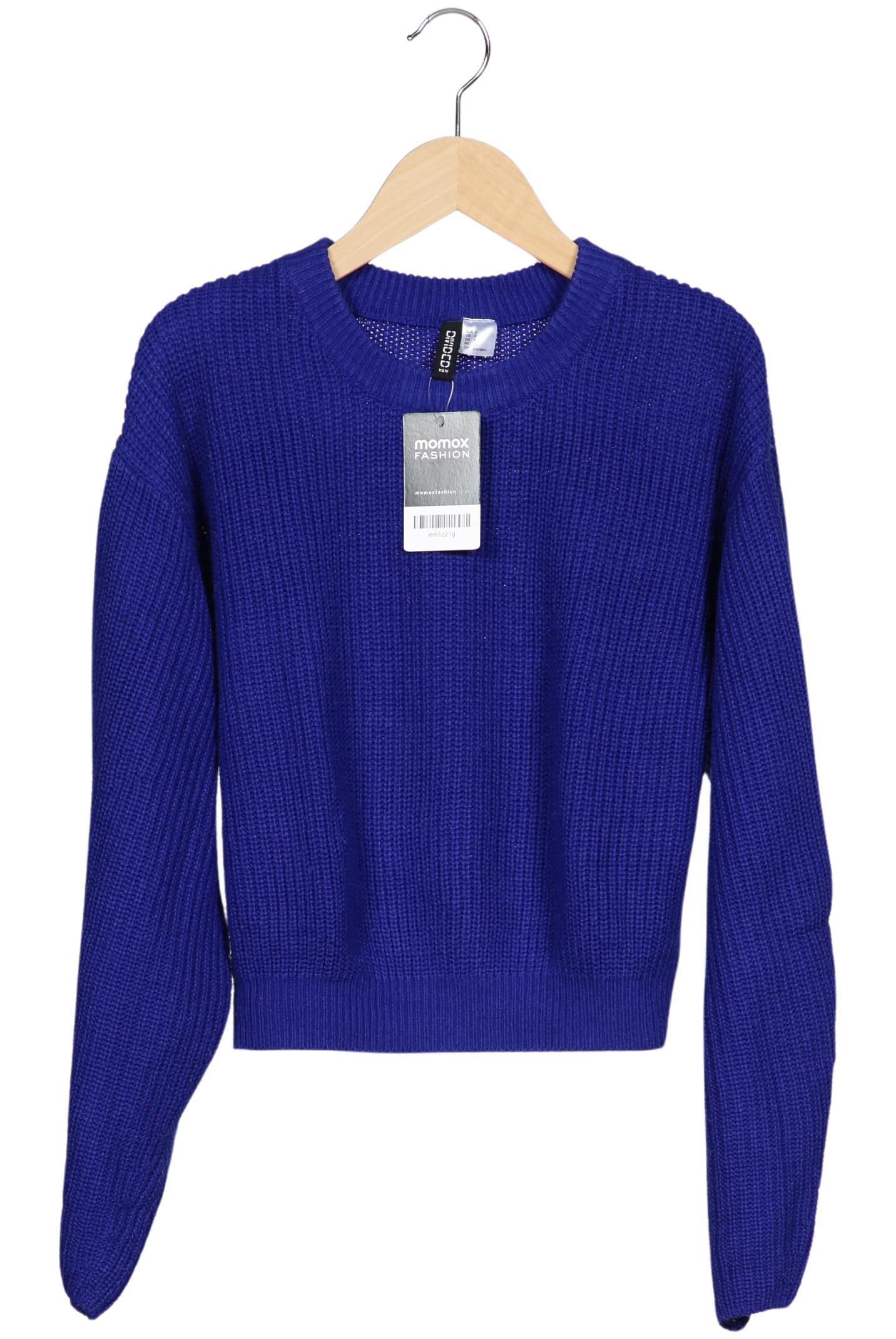 

H&M Damen Pullover, blau, Gr. 36