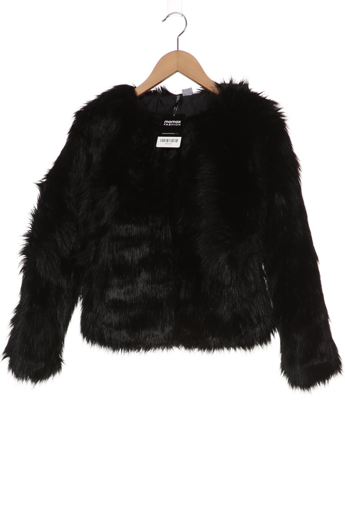

H&M Damen Jacke, schwarz