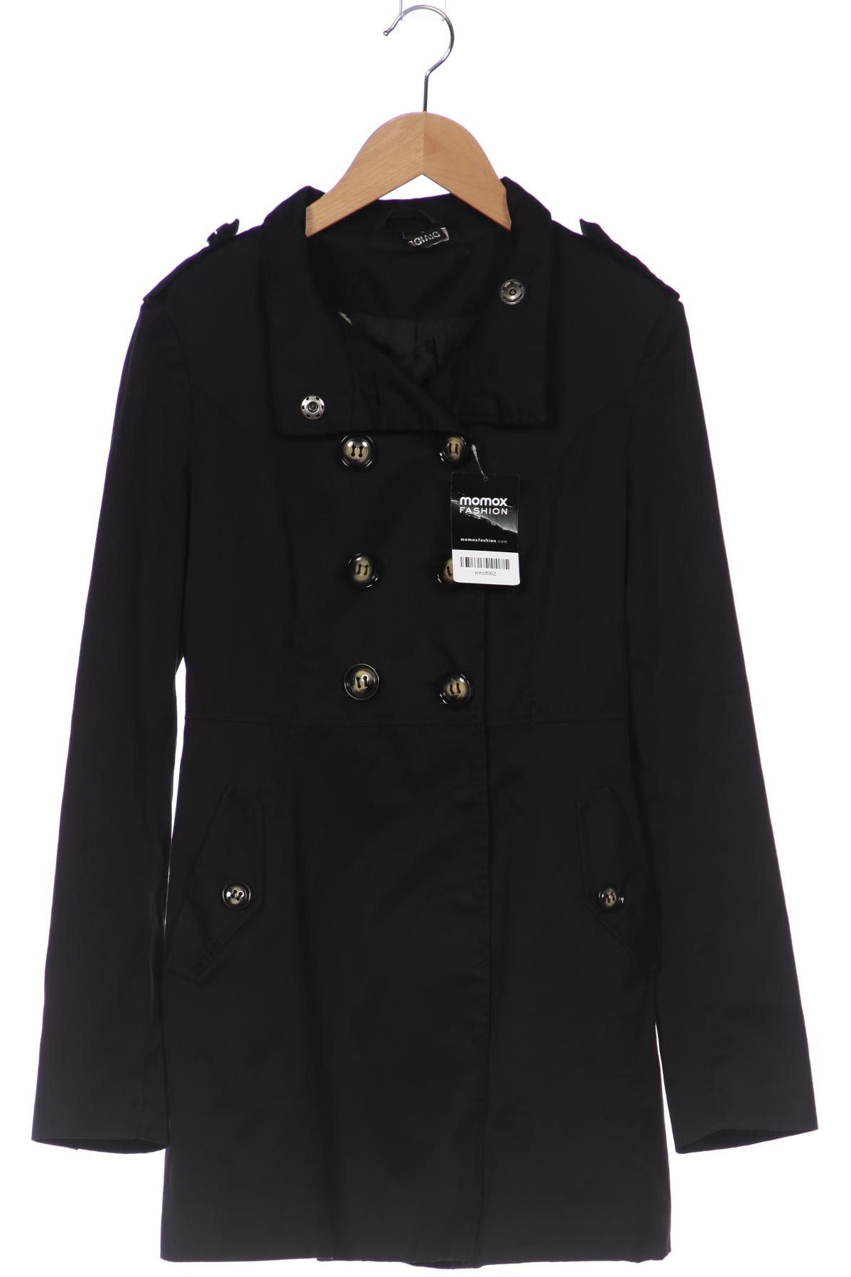 

H&M Damen Mantel, schwarz, Gr. 38