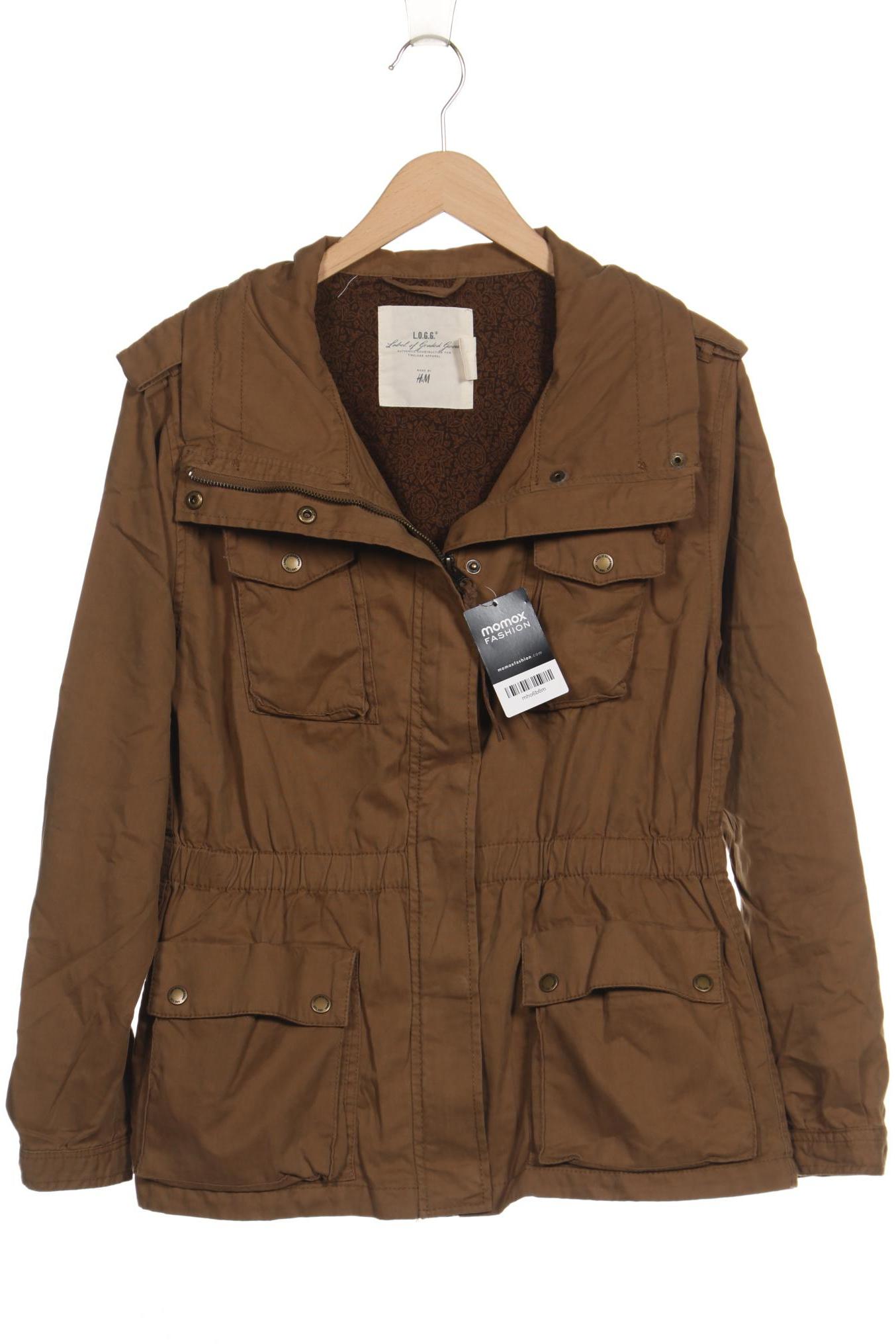 

H&M Damen Jacke, braun, Gr. 42