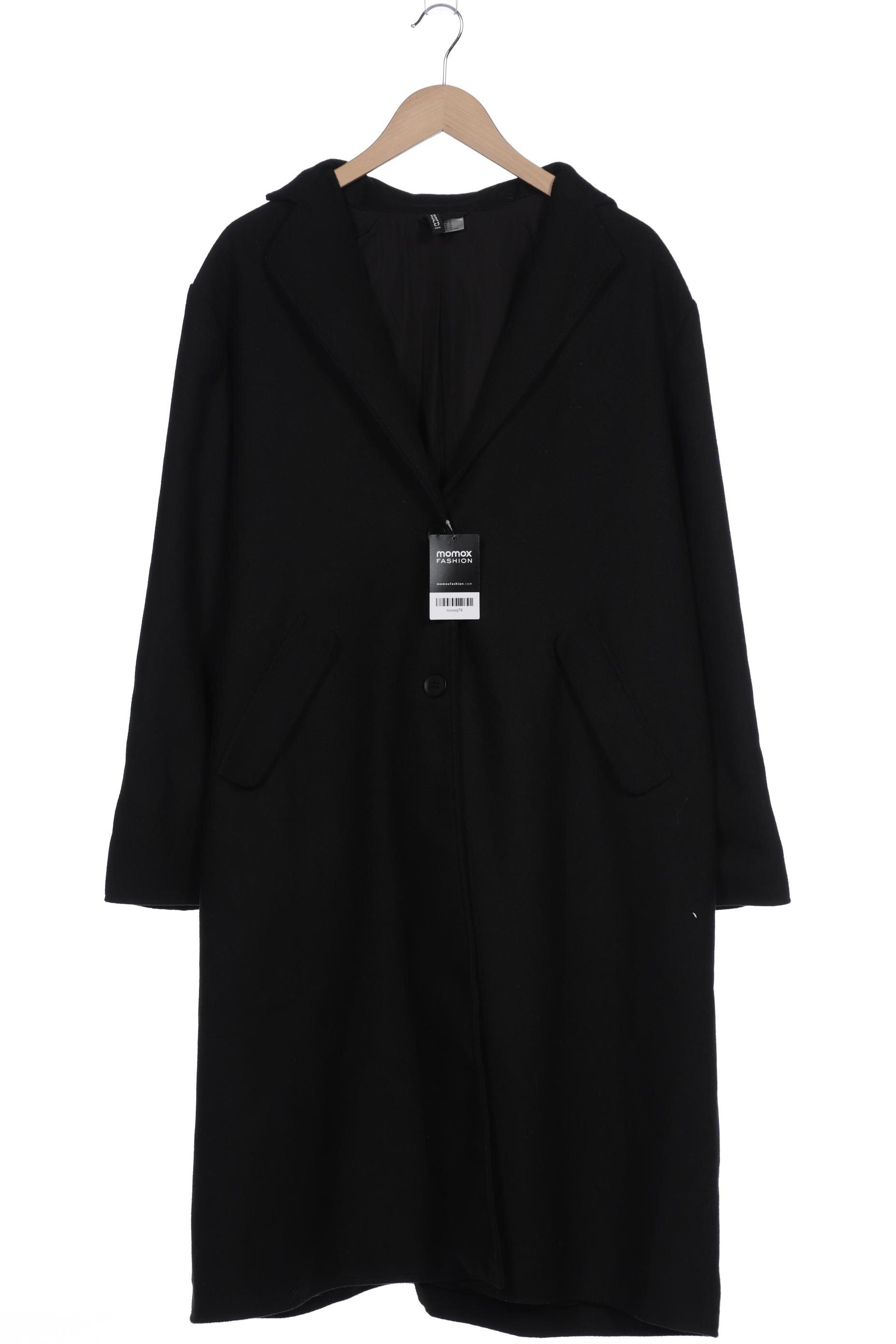 

H&M Damen Mantel, schwarz, Gr. 44