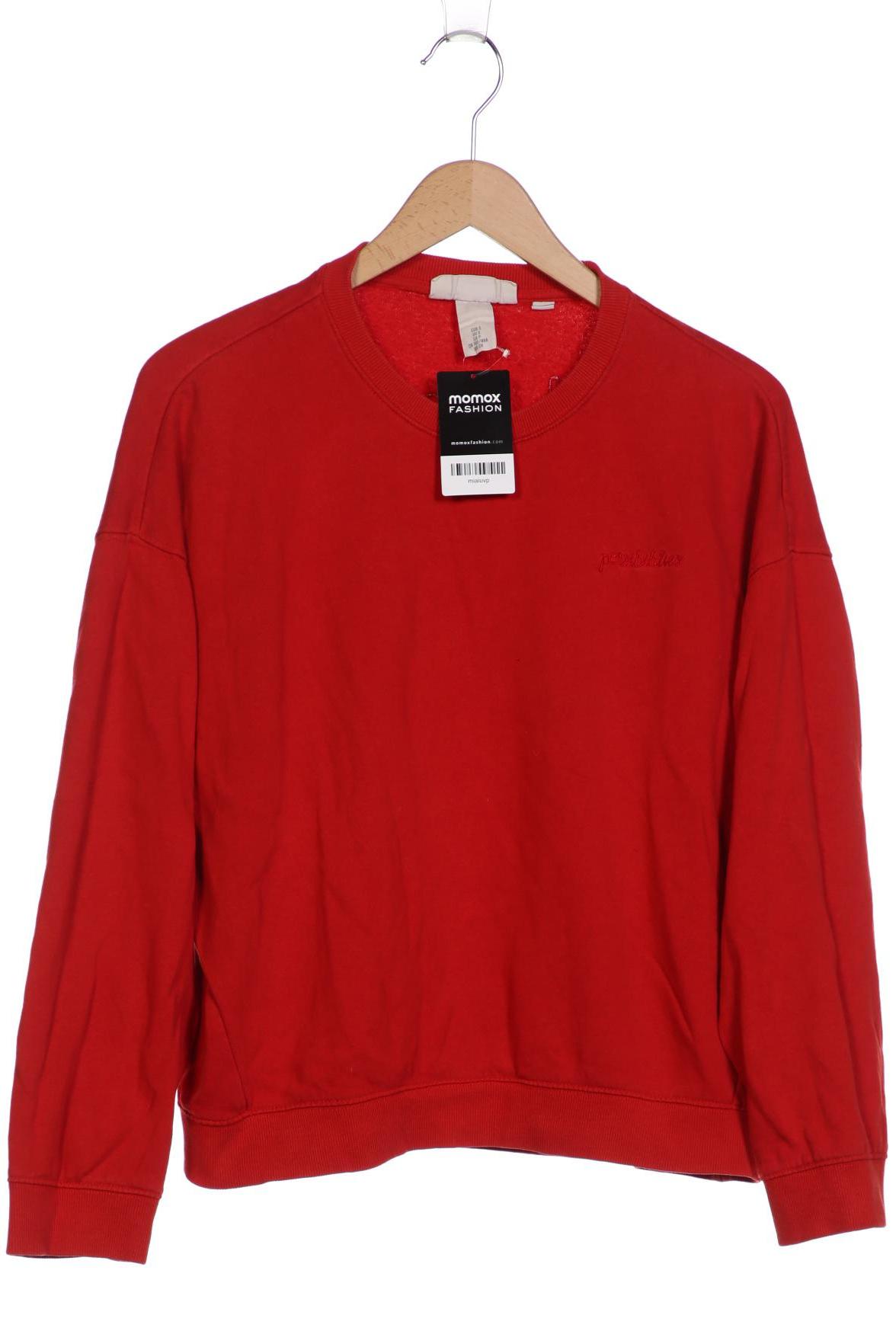 

H&M Damen Sweatshirt, rot, Gr. 36