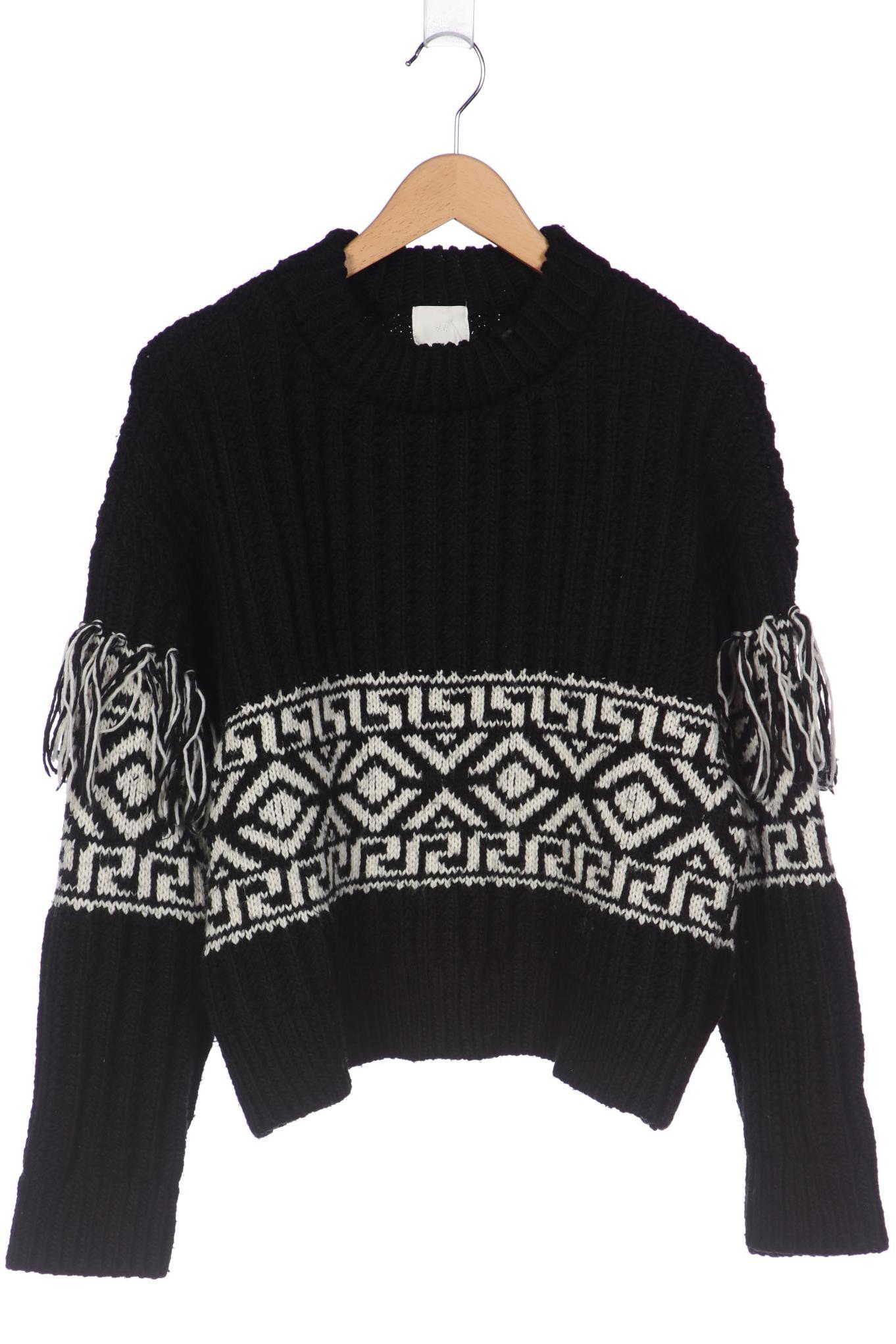 

H&M Damen Pullover, schwarz