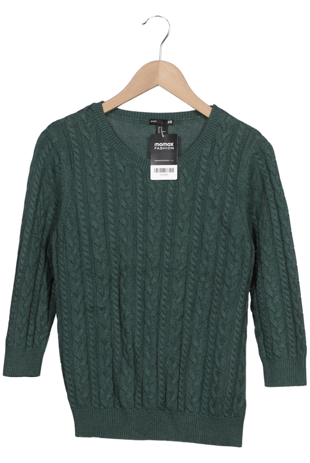 

H&M Damen Pullover, grün, Gr. 38