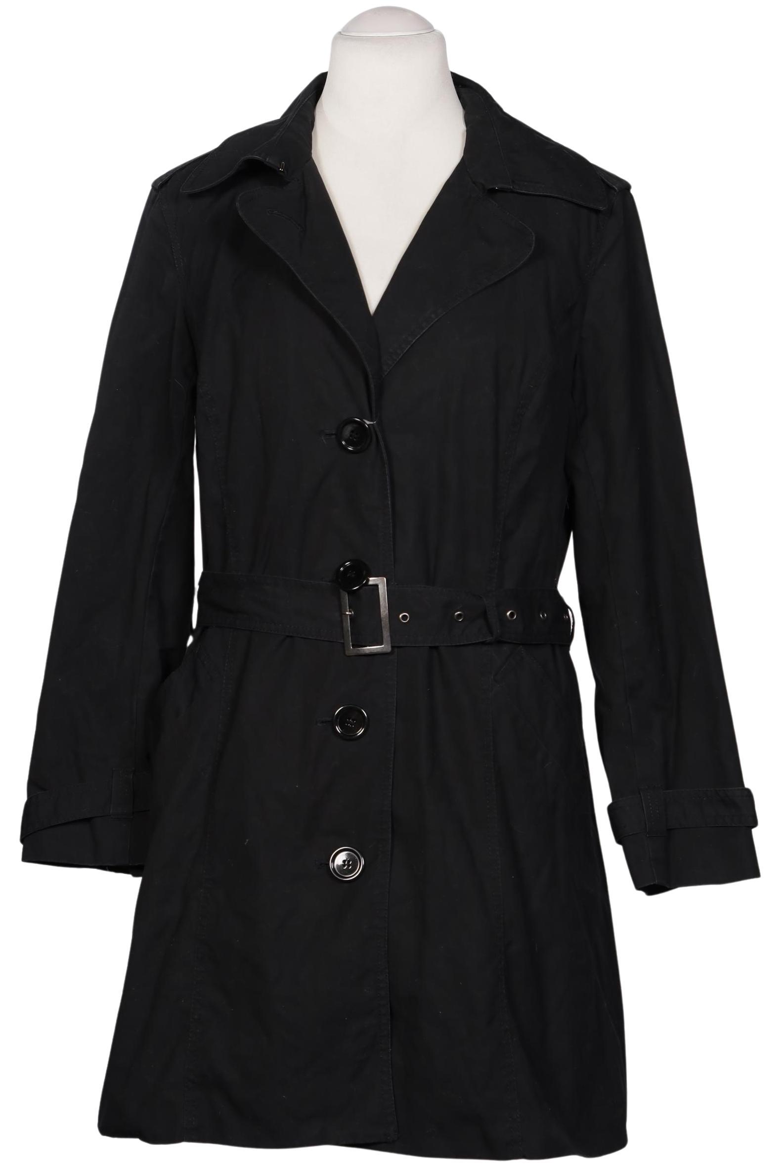 

H&M Damen Mantel, schwarz, Gr. 44