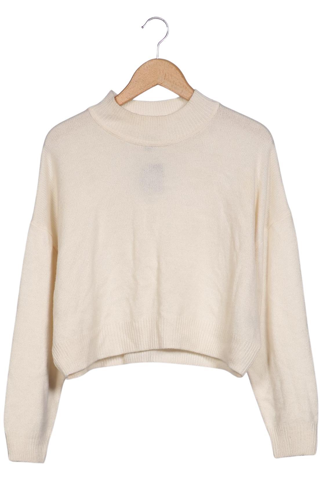

H&M Damen Pullover, cremeweiß, Gr. 42