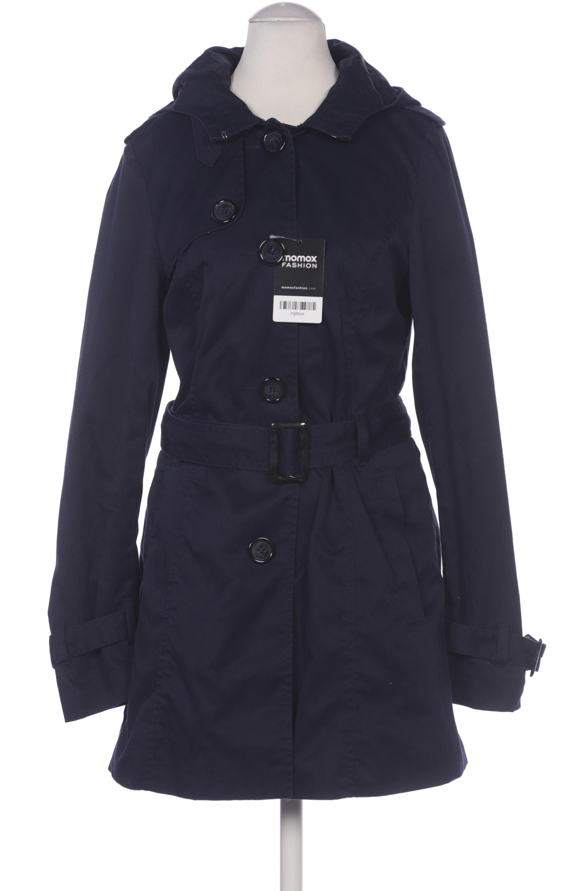 

H&M Damen Mantel, marineblau, Gr. 36