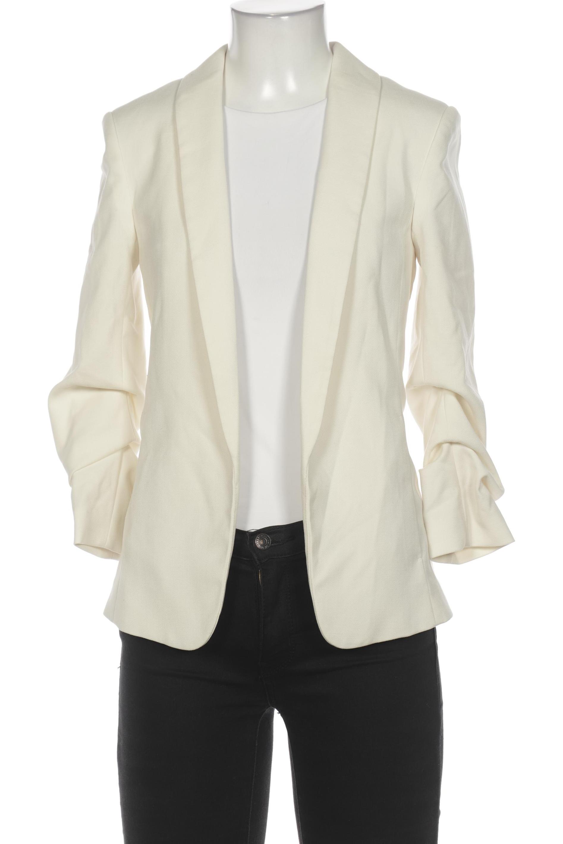 

H&M Damen Blazer, cremeweiß