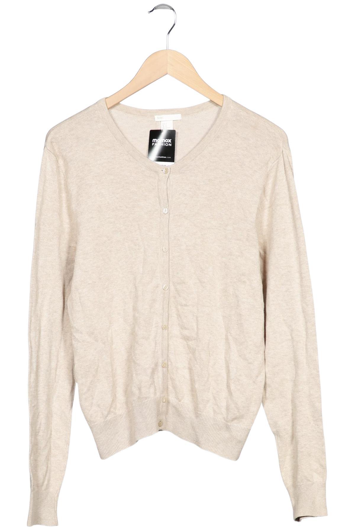 

H&M Damen Strickjacke, beige, Gr. 38
