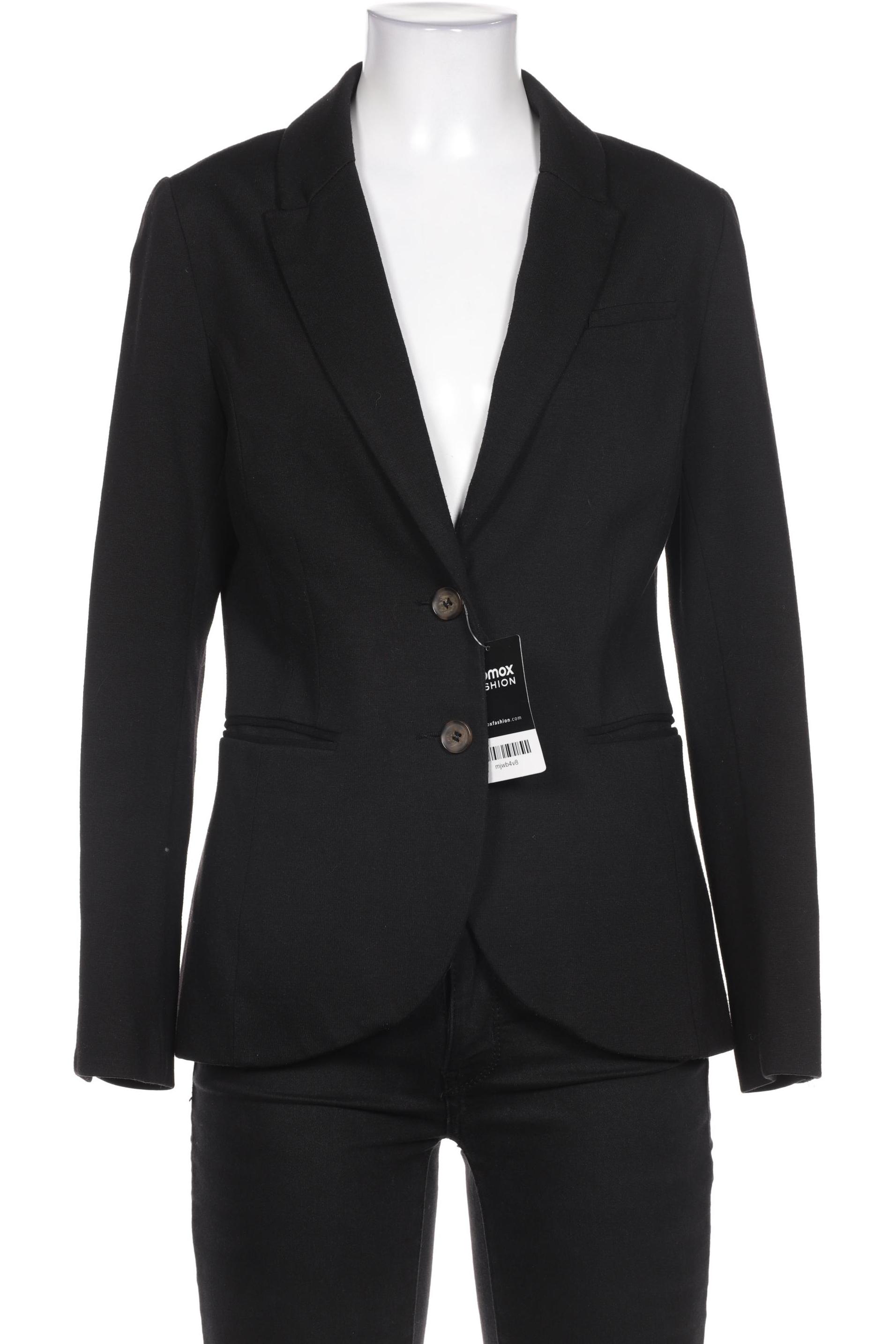 

H&M Damen Blazer, schwarz, Gr. 38