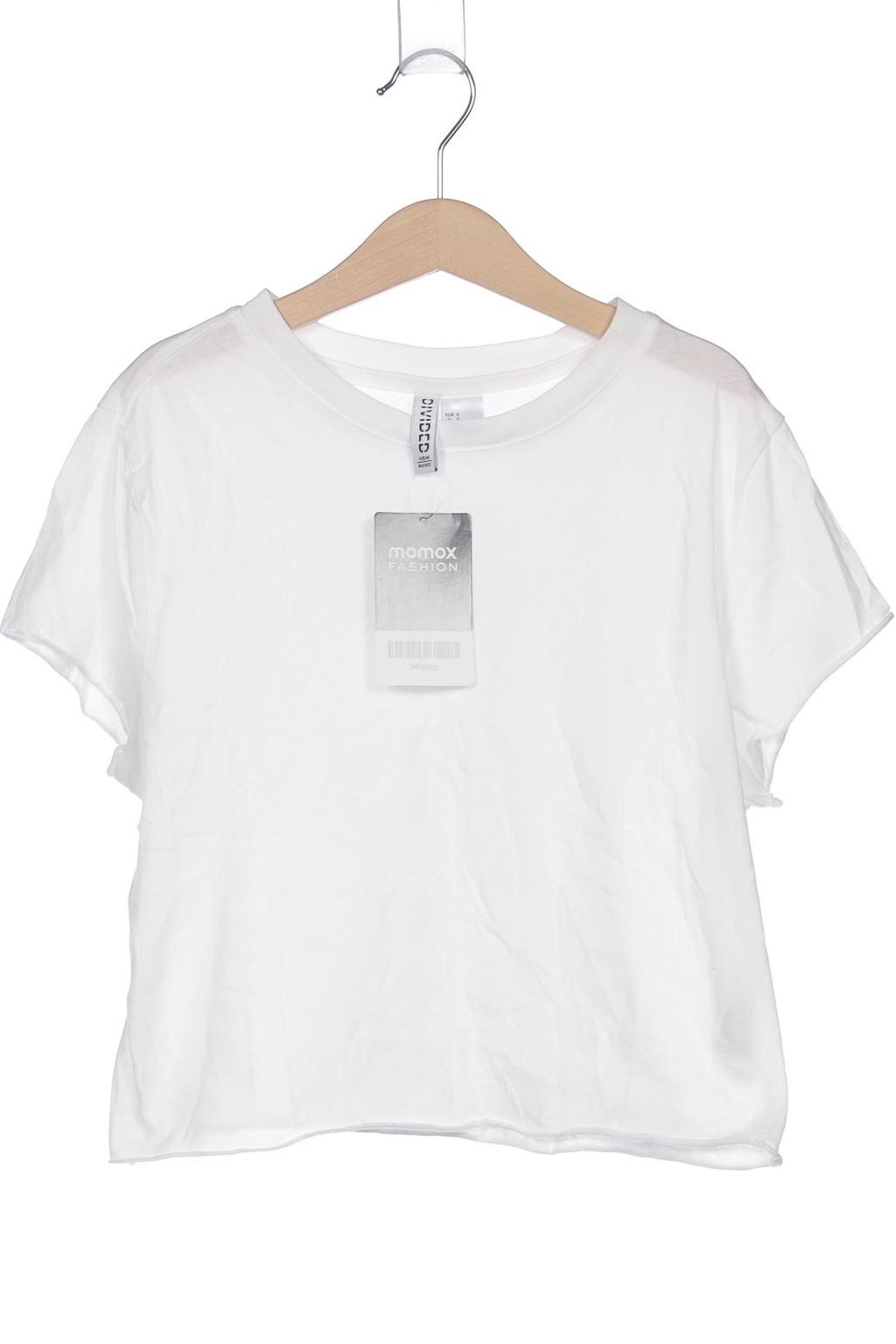 

H&M Damen T-Shirt, weiß, Gr. 36
