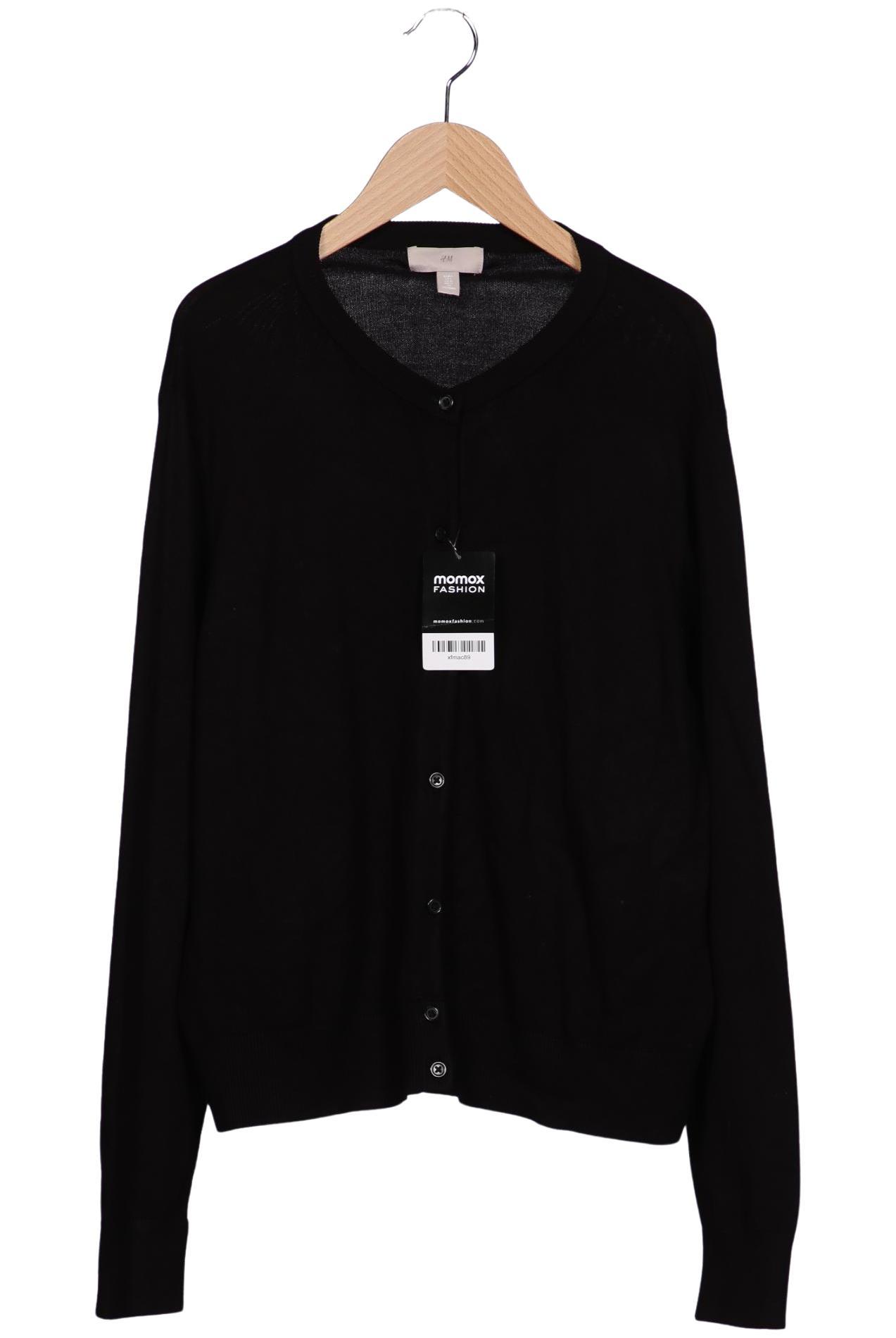 

H&M Damen Strickjacke, schwarz, Gr. 42