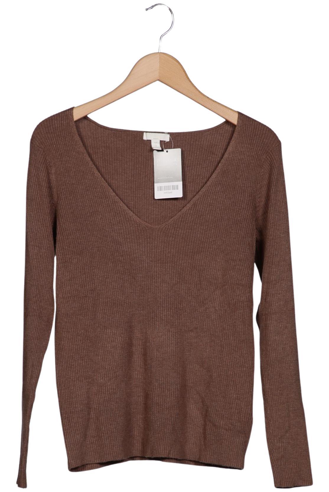 

H&M Damen Pullover, braun, Gr. 42