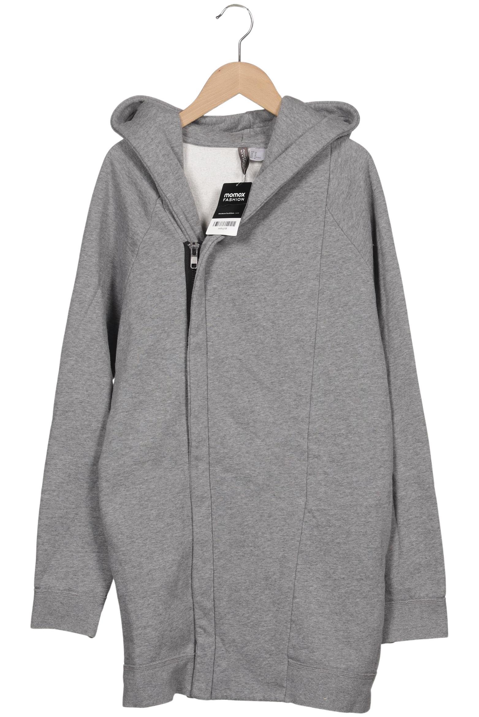

H&M Damen Kapuzenpullover, grau, Gr. 38