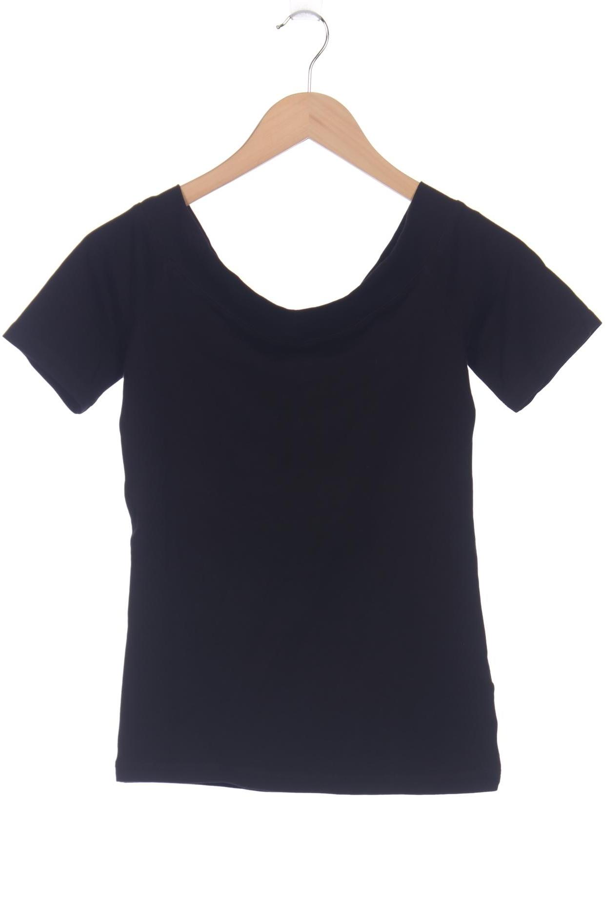 

H&M Damen T-Shirt, schwarz, Gr. 38